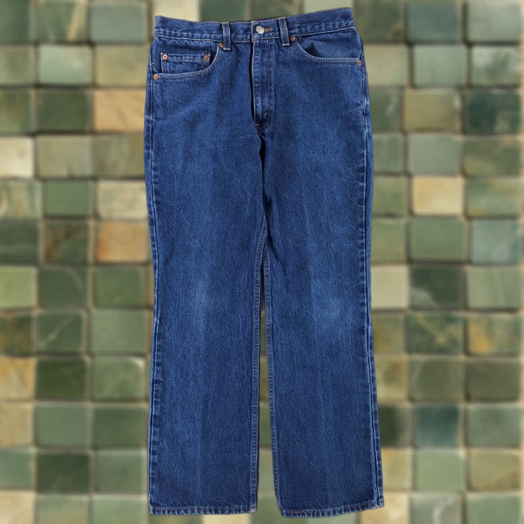 Levi's VINTAGE Levi's 517 Bootcut Jeans Mens 32 x 30 Inseam 30 Blue Y2K Flare 34 x 34 Actual Size US 32 / EU 48 - 1 Thumbnail