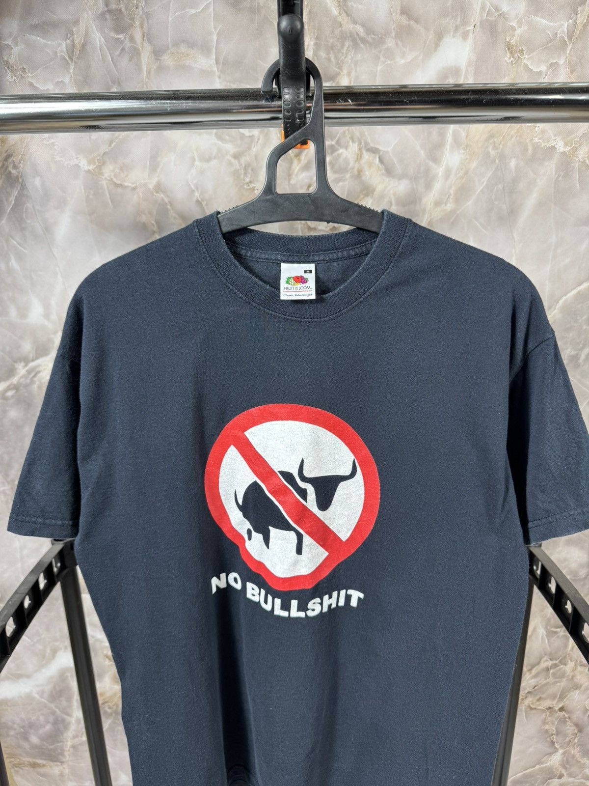 Vintage Vintage No Bullshit Adult Humor Tee Size US M / EU 48-50 / 2 - 2 Thumbnail