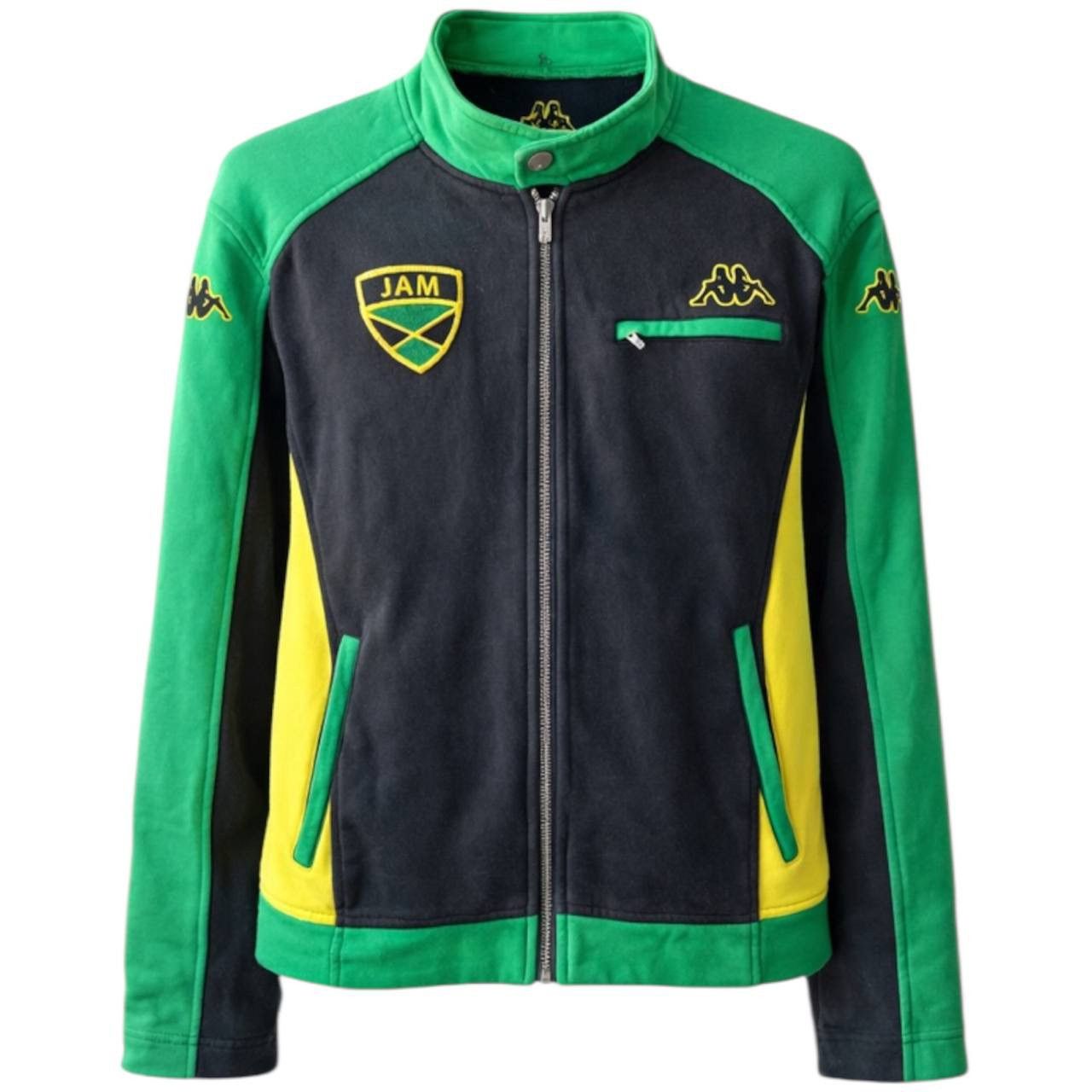 Kappa 2012/15 JAMAICA TEAM THIRD TRAVEL SOCCER FOOTBALL JACKET XL Size US XL / EU 56 / 4 - 1 Thumbnail