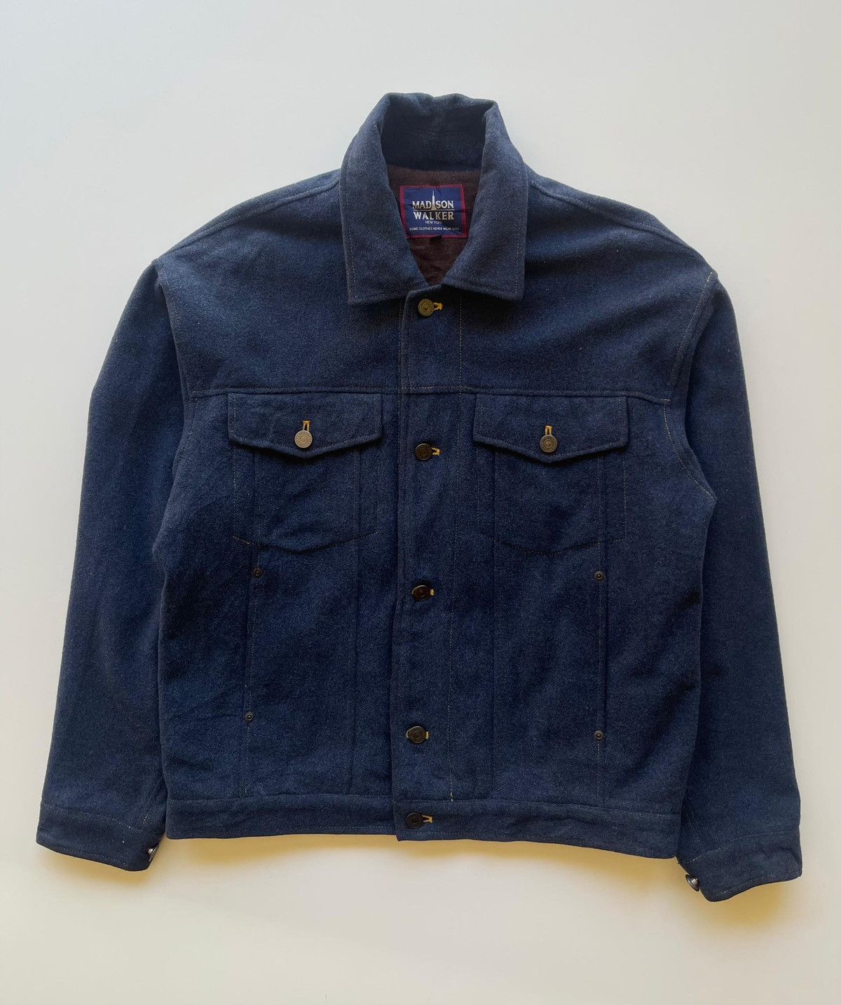 Other Vintage Madson Walker Wool Jacket Size US M / EU 48-50 / 2 - 2 Thumbnail