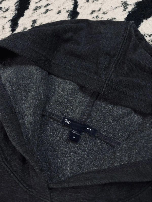 Gap Gap Hoodie Gray Logo M Size M / US 6-8 / IT 42-44 - 4 Thumbnail