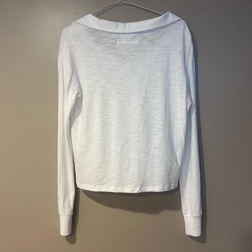 Other CHRLDR white lightweight collared blouse Size XS / US 0-2 / IT 36-38 - 2 Thumbnail