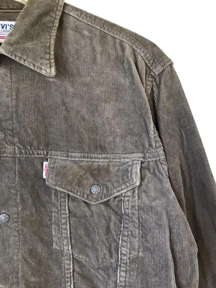 Levi's Vintage Levi's White Tag Corduroi Jackets Size M / US 6-8 / IT 42-44 - 5 Thumbnail
