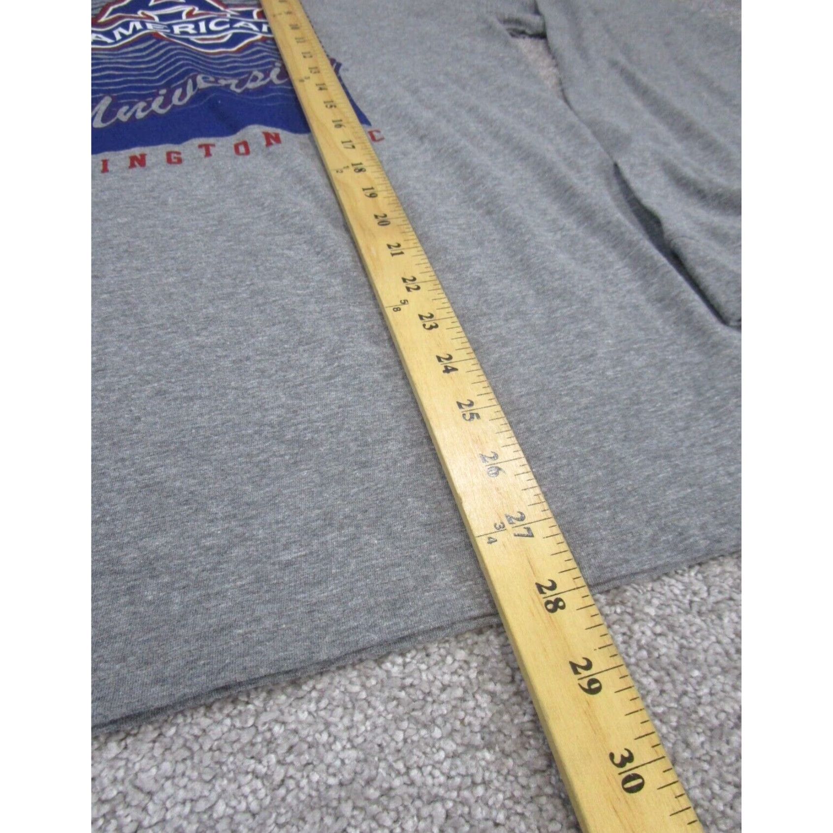 Vintage League Mens Large Gray Long Sleeved Tee Shirt Extra Large XL Size US L / EU 52-54 / 3 - 5 Thumbnail