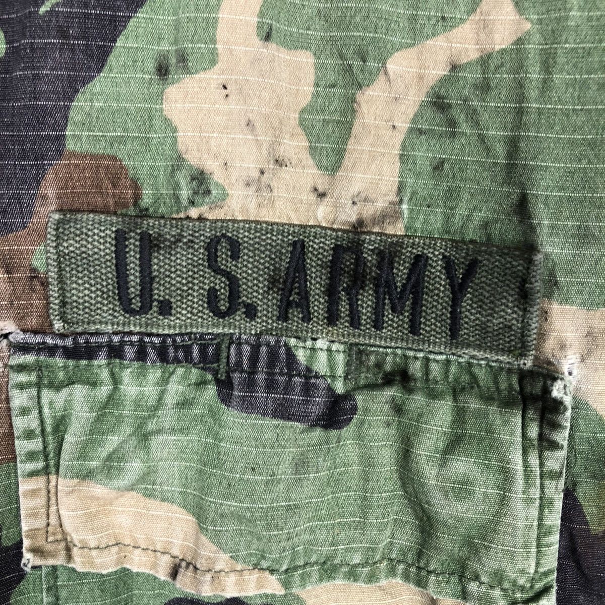 Vintage 📌Vintage Chore Work Jacket Military Us Air Force Camouflage Size US M / EU 48-50 / 2 - 20 Thumbnail