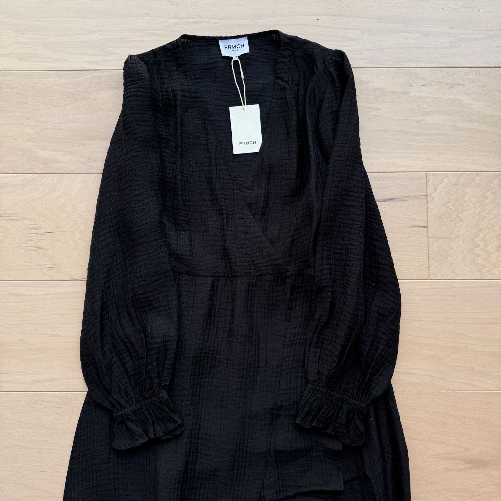 FRNCH Frnch Paris Taisy Woven Dress XS Summer Glam Boho Designer Size XS / US 0-2 / IT 36-38 - 3 Thumbnail
