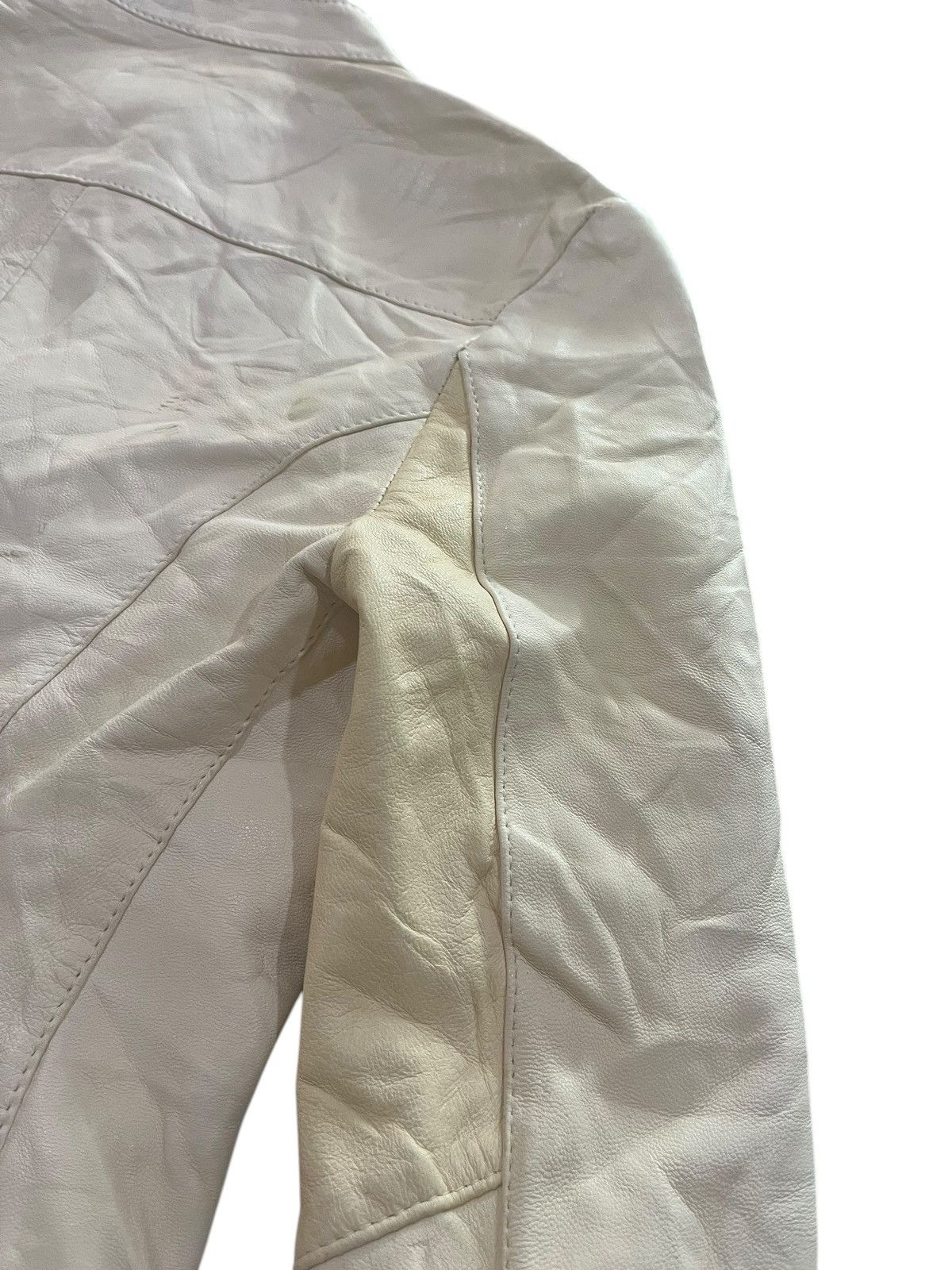 If Six Was Nine LAST DROP!!! LALTRAMODA LGB GENUINE LEATHER ZIPPER JACKET Size XS / US 0-2 / IT 36-38 - 18 Thumbnail