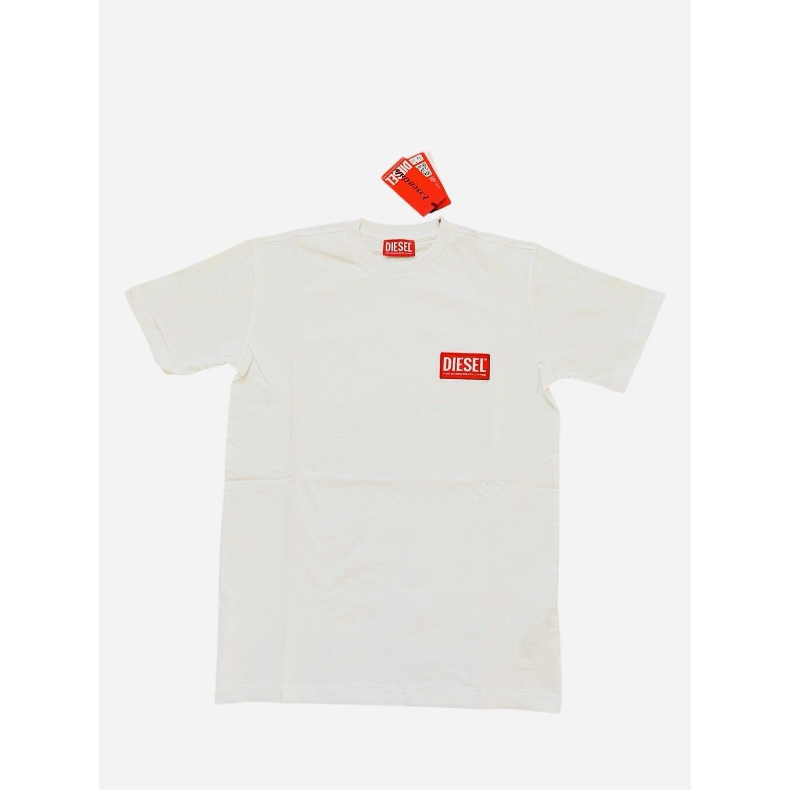 Diesel Diesel T-Just NLabel Logo Tee T-Shirt NWT White Size XL Size US XL / EU 56 / 4 - 1 Thumbnail