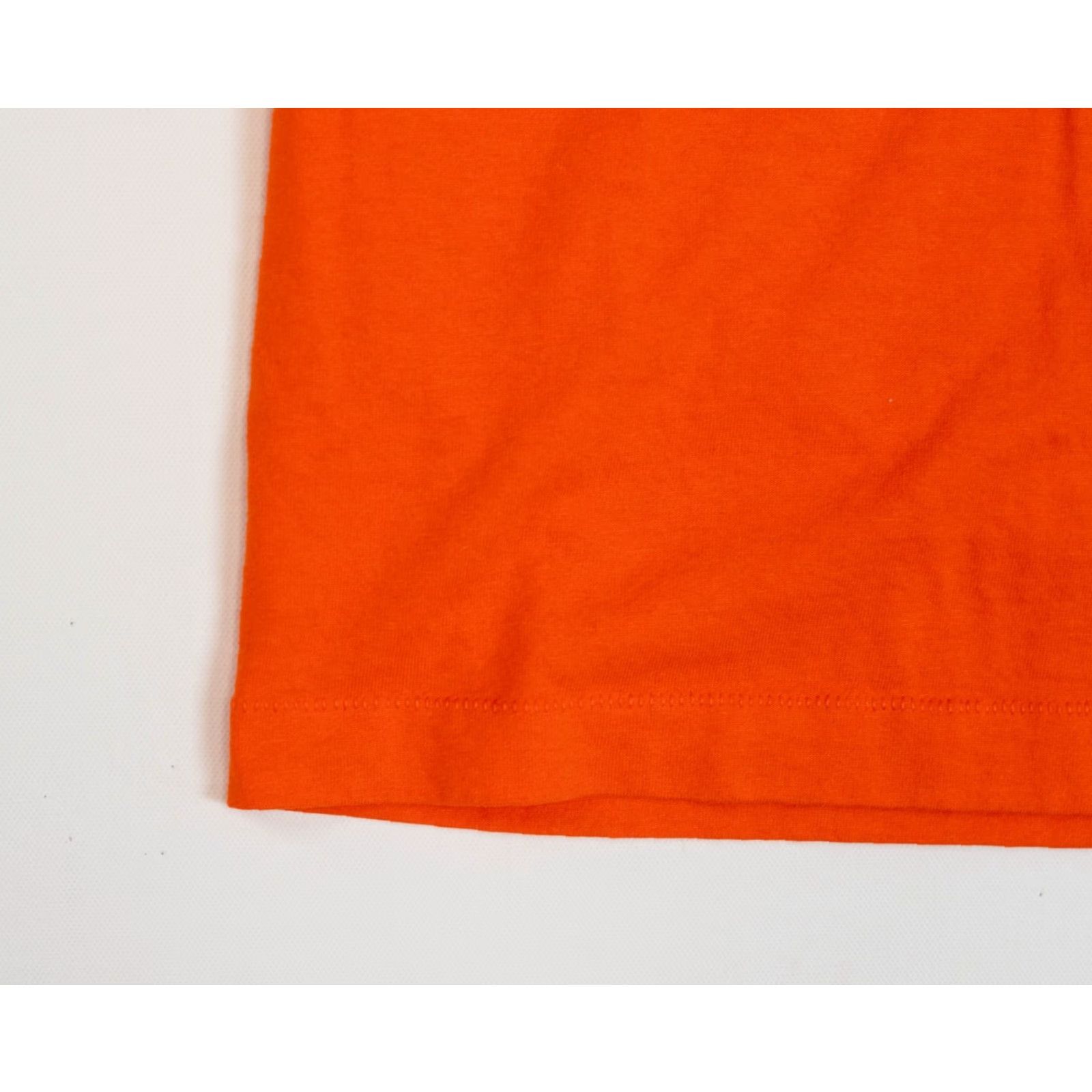 Vintage VINTAGE Screen Stars T-Shirt Boy s and Girls Club Size L 90s Orange Crew Neck Short Sleeve Size US L / EU 52-54 / 3 - 7 Thumbnail