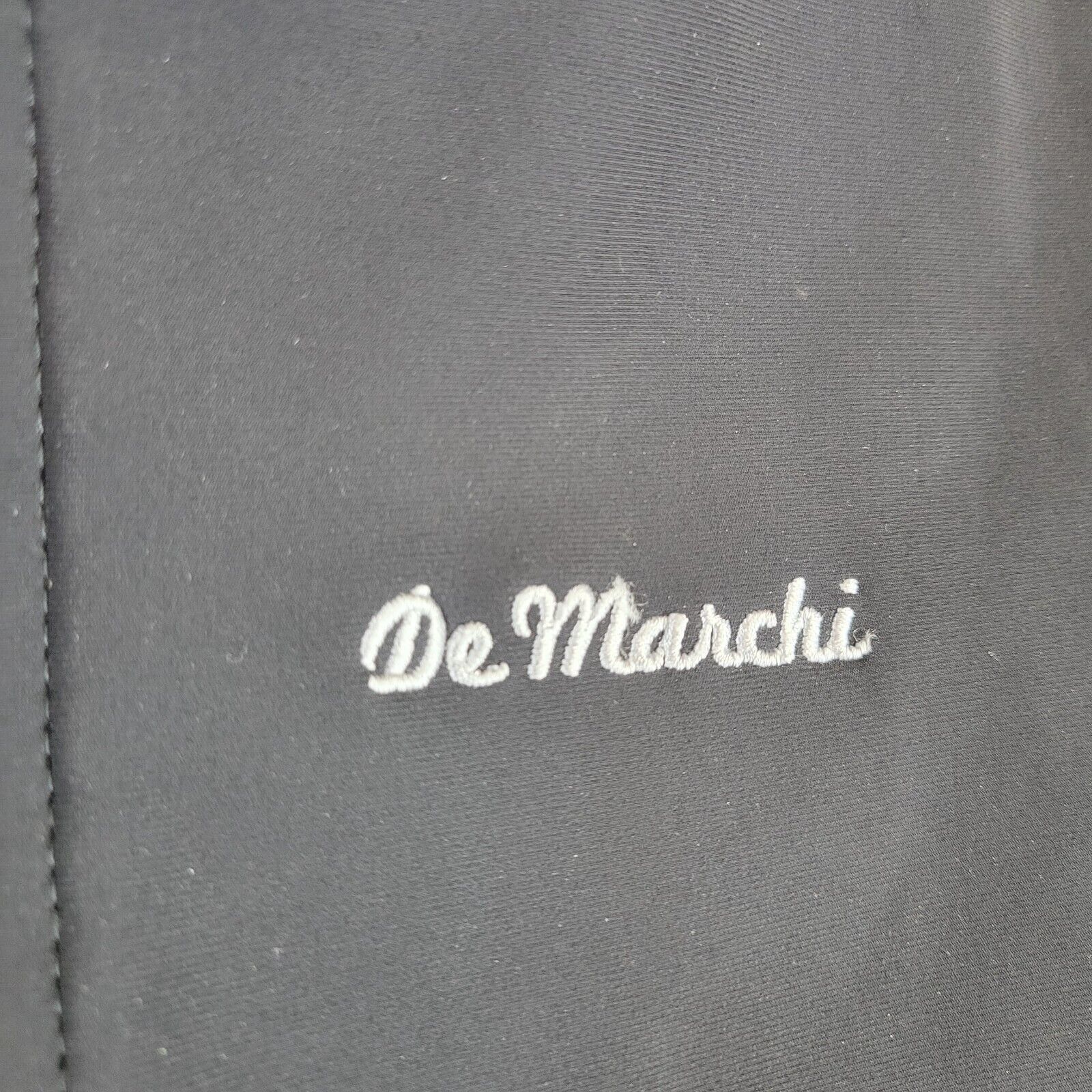 Other DE MARCHI BLACK CYCLING RIDING FULL ZIP JERSEY JACKET Sz L Size US L / EU 52-54 / 3 - 2 Thumbnail