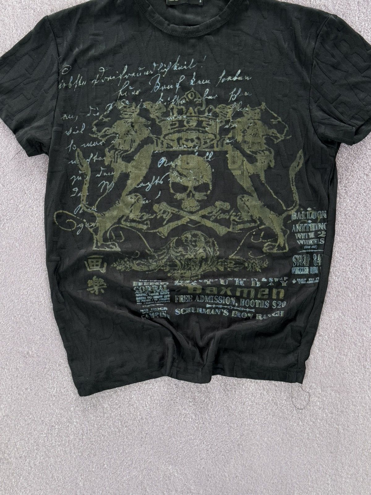 Hysteric Glamour Grunge Vibe Vintage Womens Spell Out Logo T-Shirt Size M / US 6-8 / IT 42-44 - 3 Thumbnail