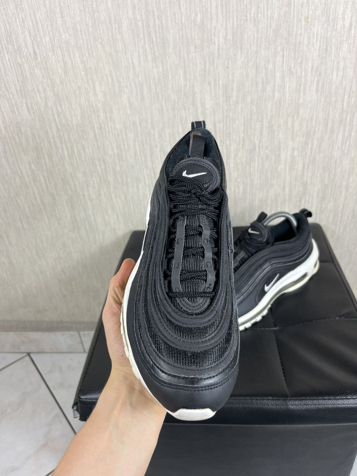 Nike Nike air max 97 central swoosh shoes sneakers reflective Size US 8 / EU 41 - 9 Thumbnail