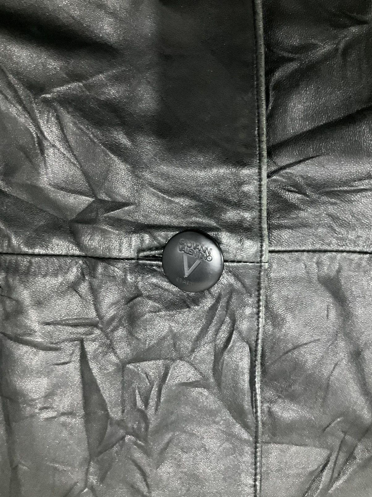 Giovanni Valentino Vintage Giovanni Valentino Italy Leather Jacket Size US L / EU 52-54 / 3 - 4 Thumbnail