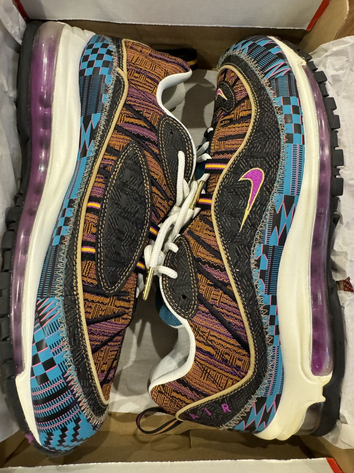 Nike Air Max 98 BHM Size US 11 / EU 44 - 1 Thumbnail