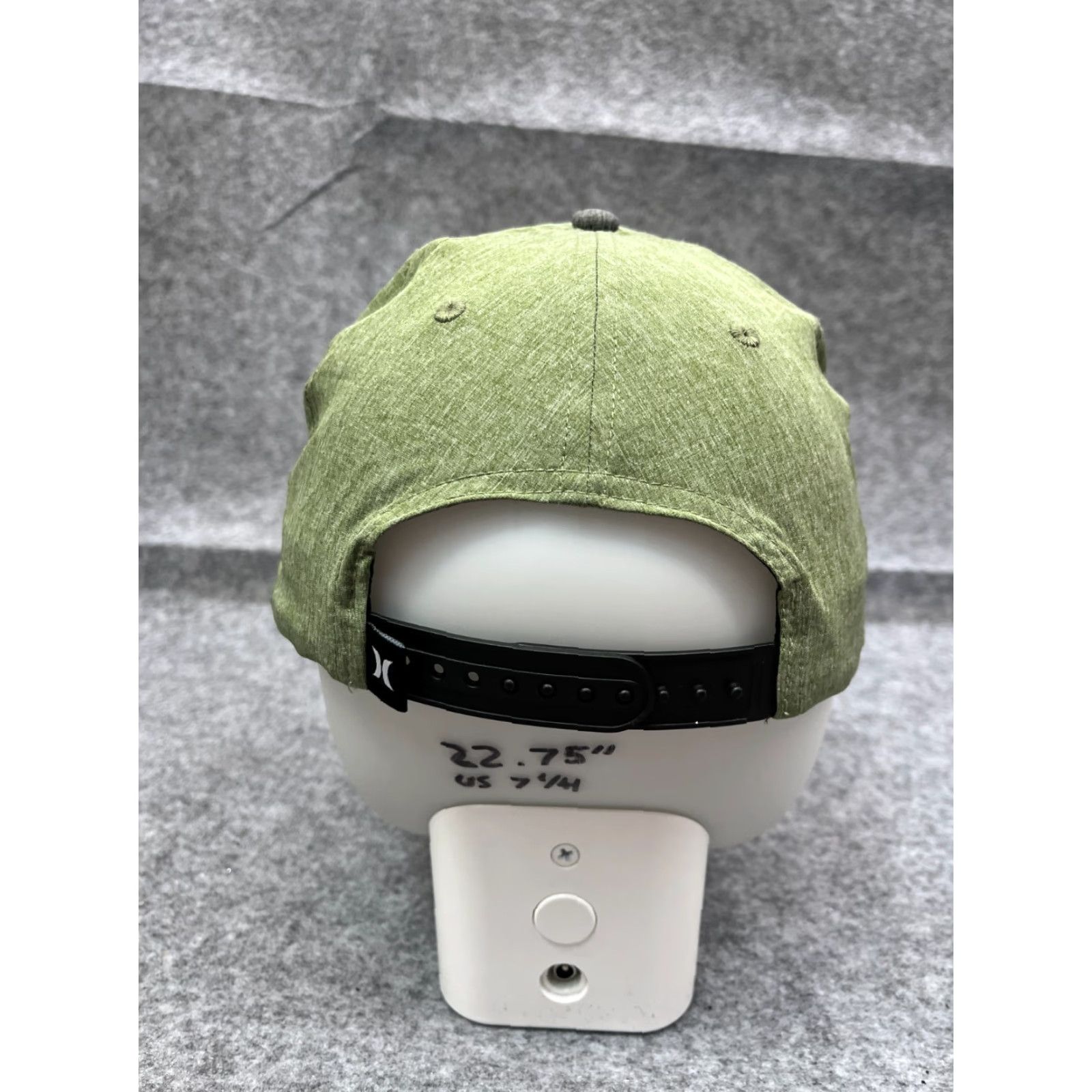 Hurley Hurley Nike Hat Cap Snap Back Adult One Size Green Polyester Dri-Fit Skate Baseball Hat Cap Mens Green Snapback 90s Theme Beach Size ONE SIZE - 6 Thumbnail