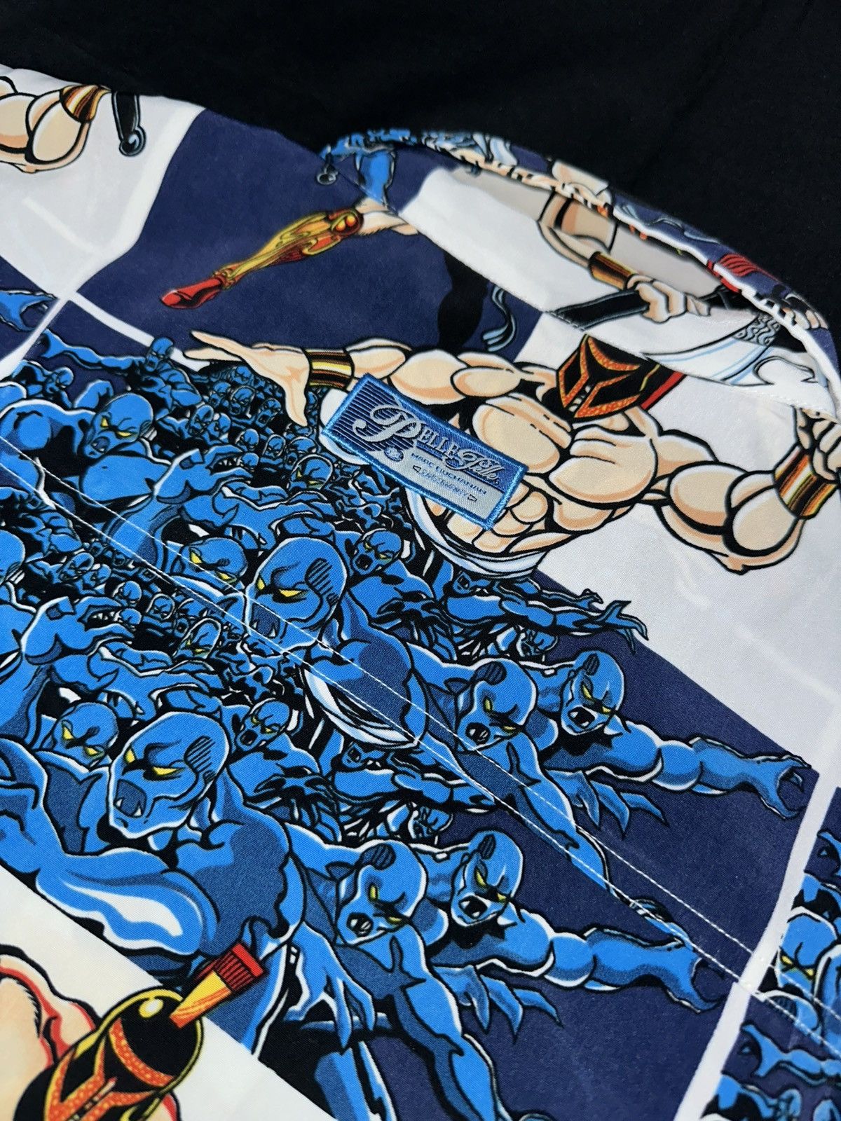 Pelle Pelle × Vintage Vintage Pelle Pelle Marc Buchanan comics Button-up shirt Size US L / EU 52-54 / 3 - 9 Thumbnail