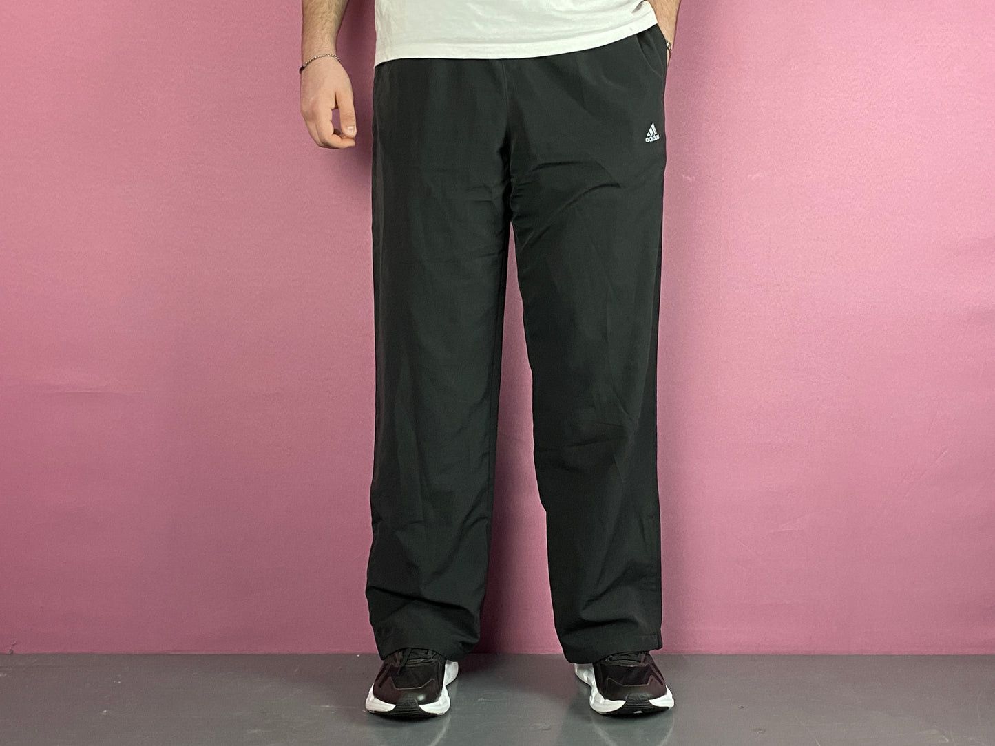 Adidas × Vintage AdidasClima365 Vintage Men's Straight Track Pants - L Size US 36 / EU 52 - 3 Thumbnail