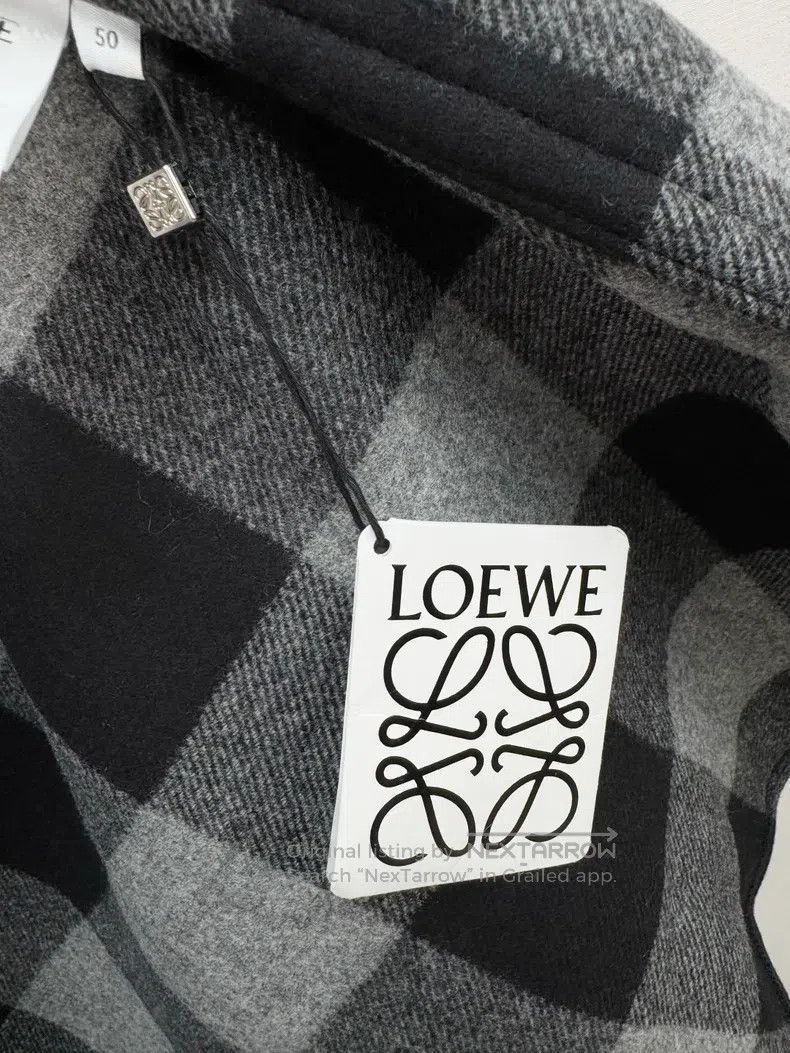 Loewe Loewe Wool Plaid Jacket Shirt Size US M / EU 48-50 / 2 - 5 Thumbnail