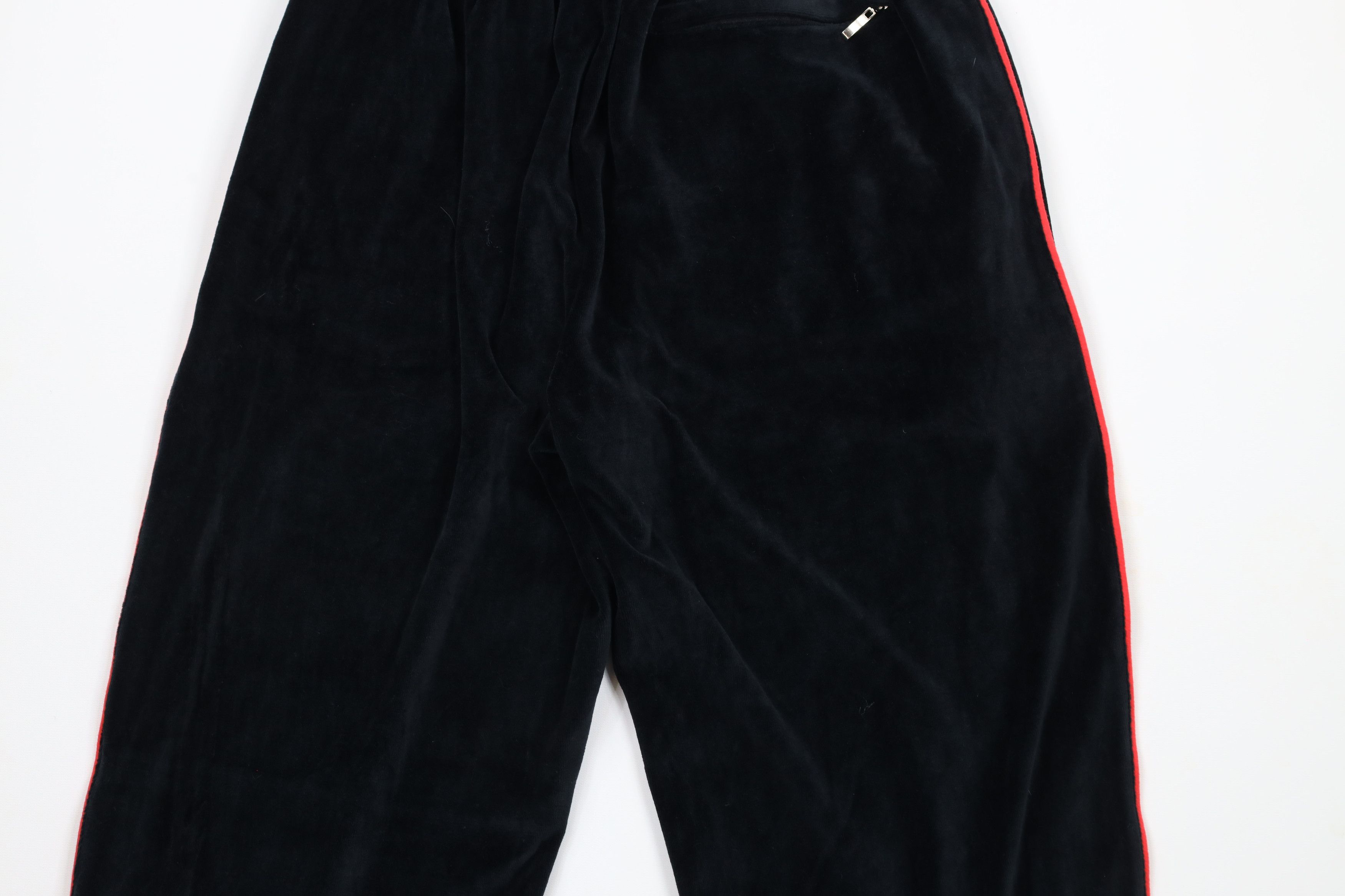 Vintage Deadstock Vintage Y2K Streetwear Velour Wide Leg Sweatpants Size US 34 / EU 50 - 9 Thumbnail