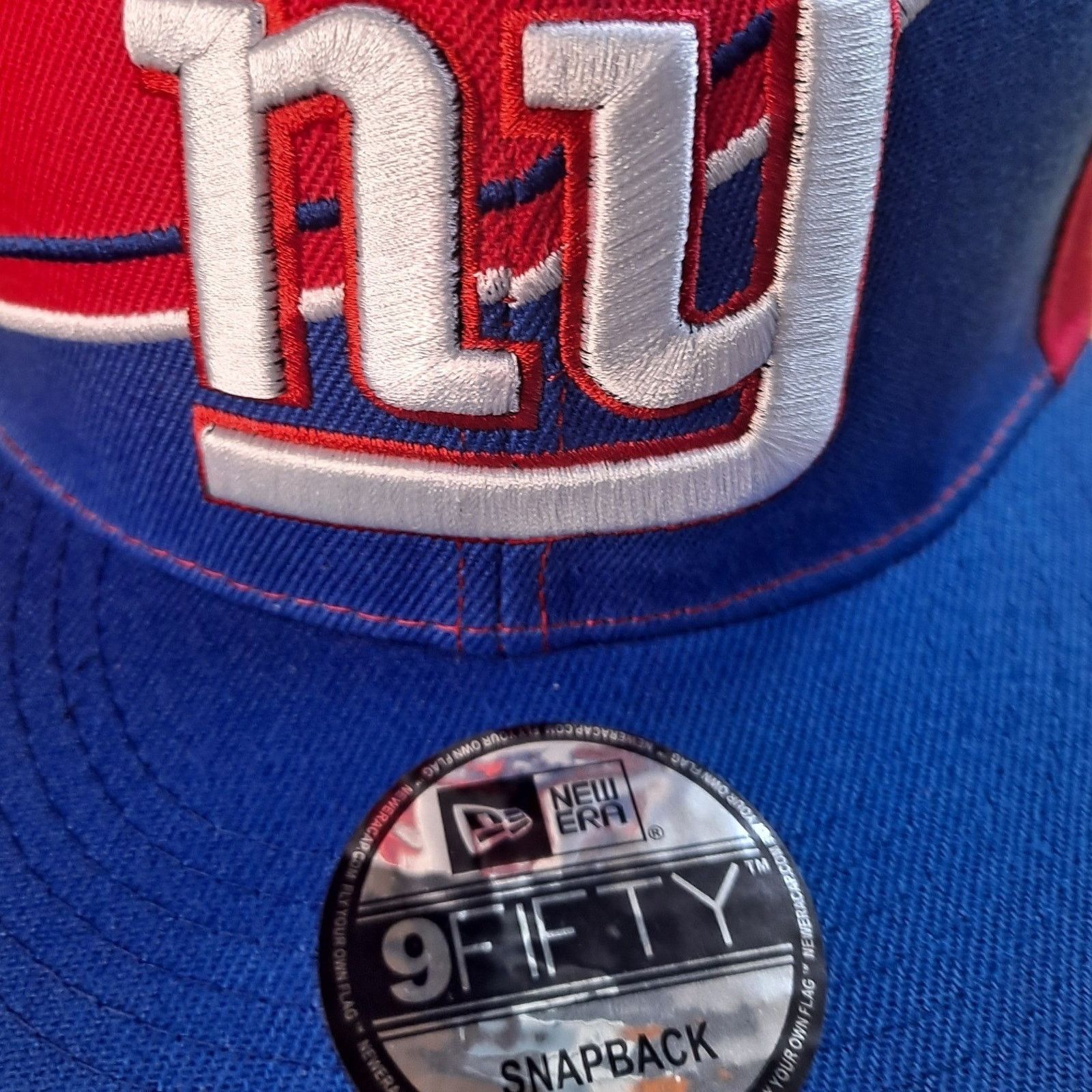 New Era New York Giants New Era 9FIFTY Snapback Hat NFL Football Cap Size ONE SIZE - 2 Thumbnail