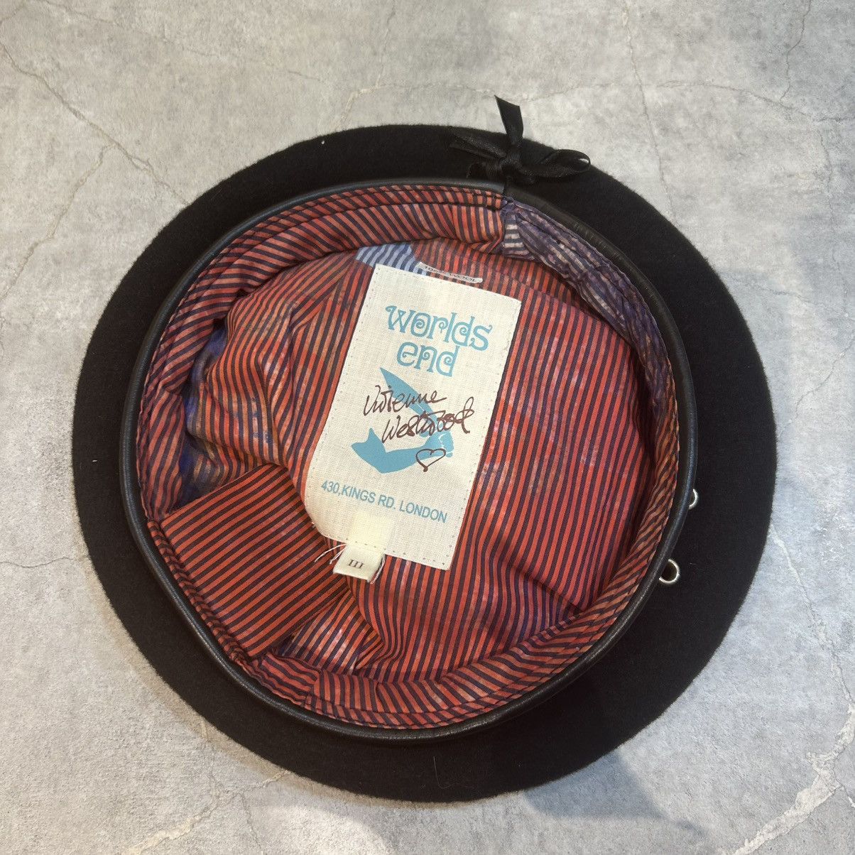 Vivienne Westwood GRAIL Vivienne Westwood Hat Worlds End Exclusive Size ONE SIZE - 2 Thumbnail
