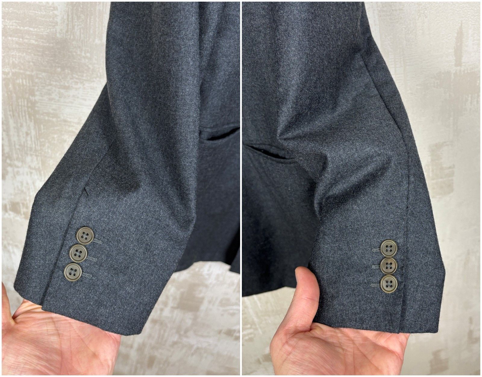 Ermenegildo Zegna VTG Ermenegildo Zegna Wool Cashmere Double Breasted Blazer Size 48R - 10 Thumbnail