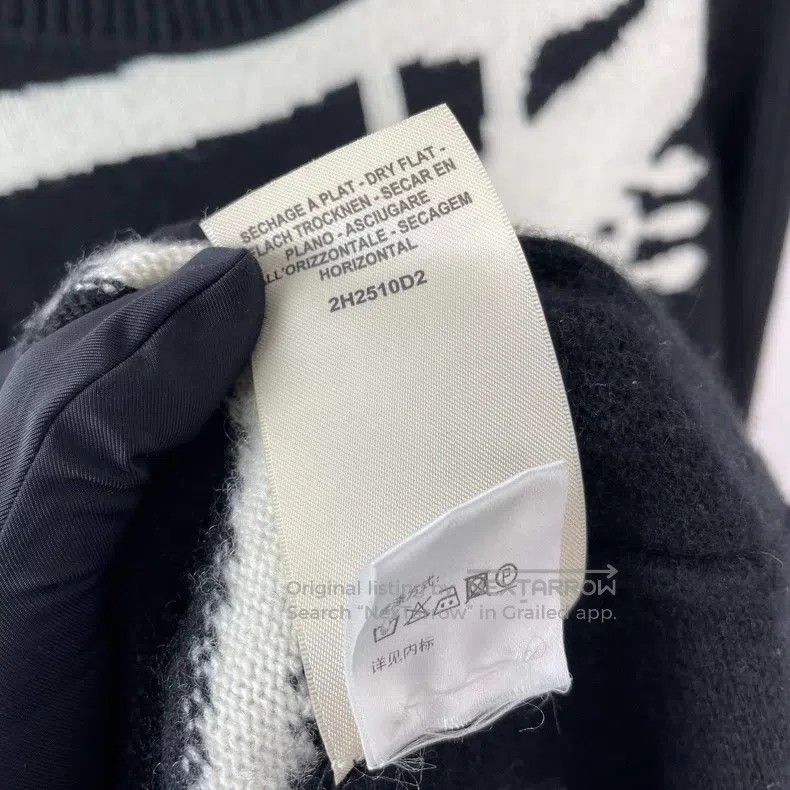 Hermes Black cashmere dress