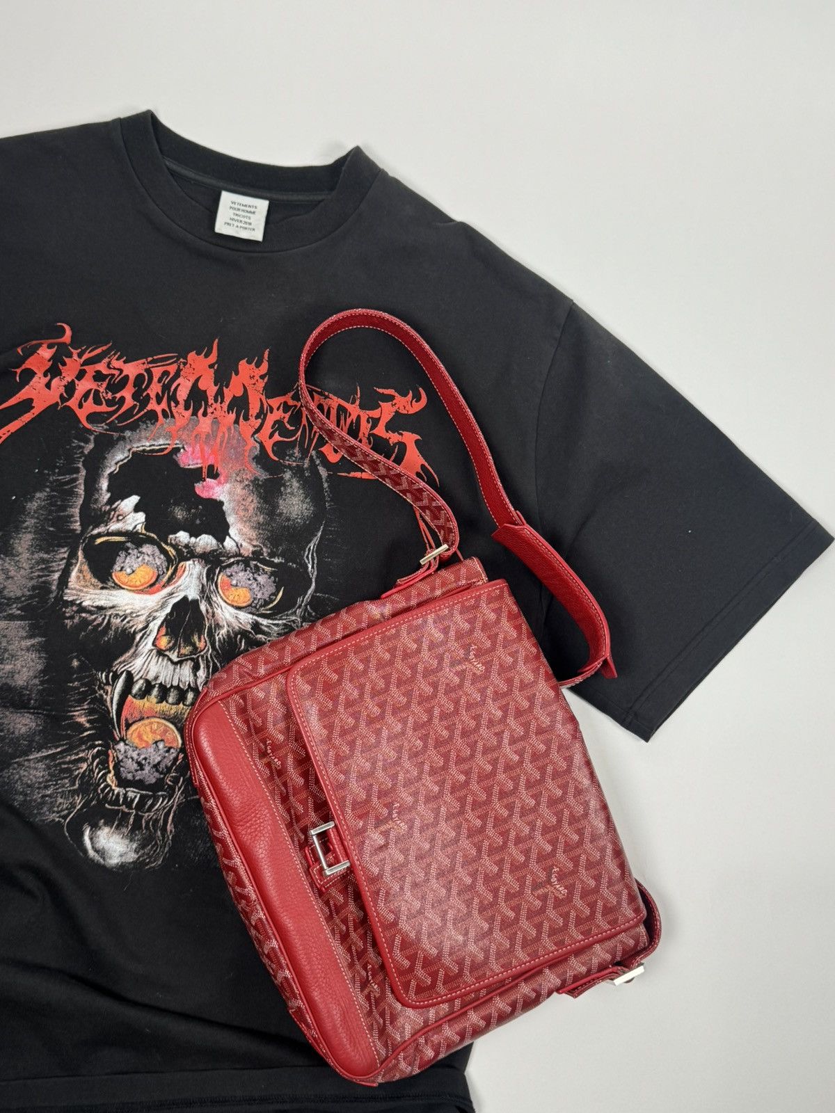 Vetements vetements metal skull 2018 tee Size US M / EU 48-50 / 2 - 5 Thumbnail