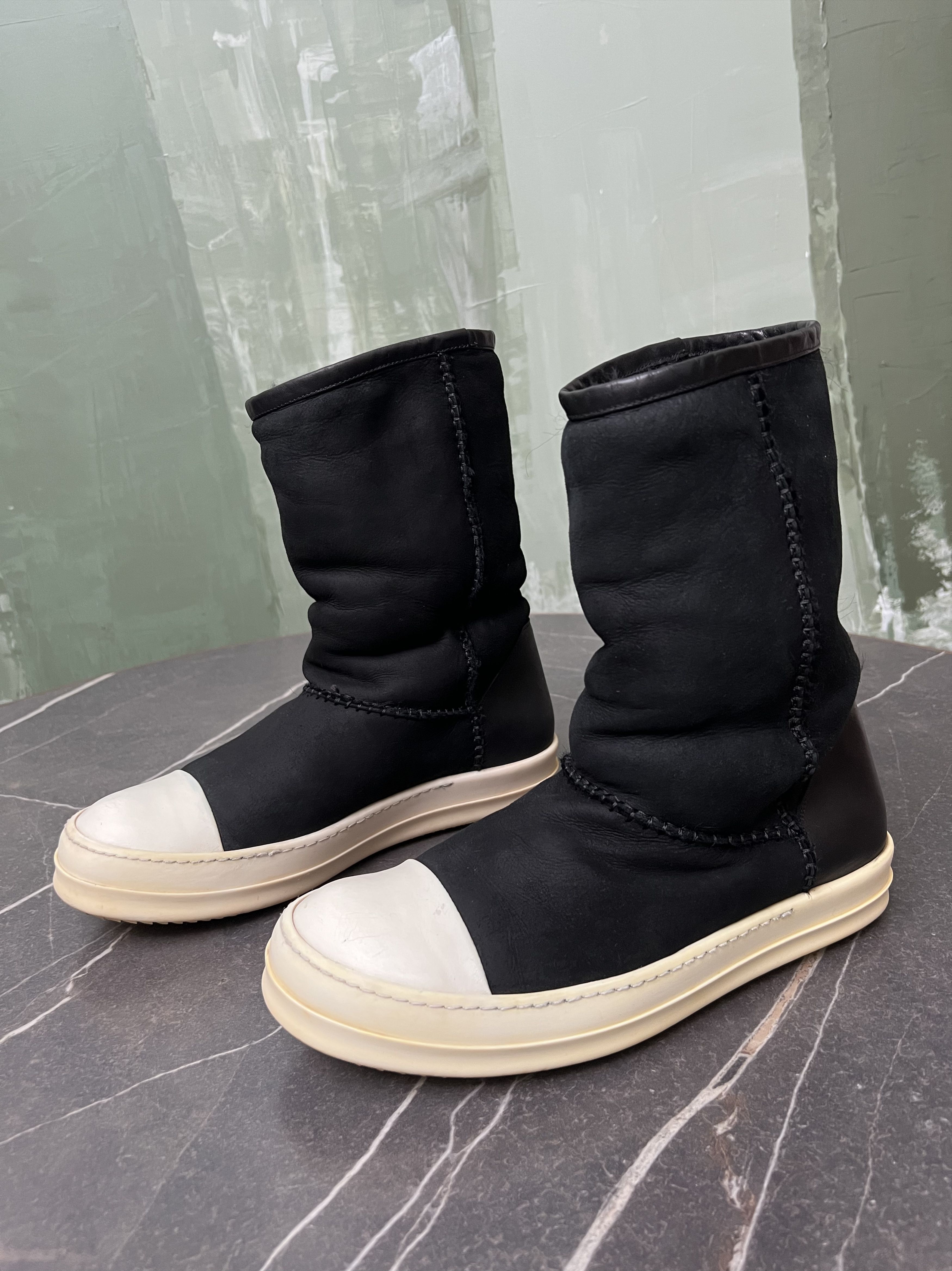 Rick Owens Rick Owens FW16 Shearling Creeper Boot Size US 9 / EU 42 - 1 Thumbnail