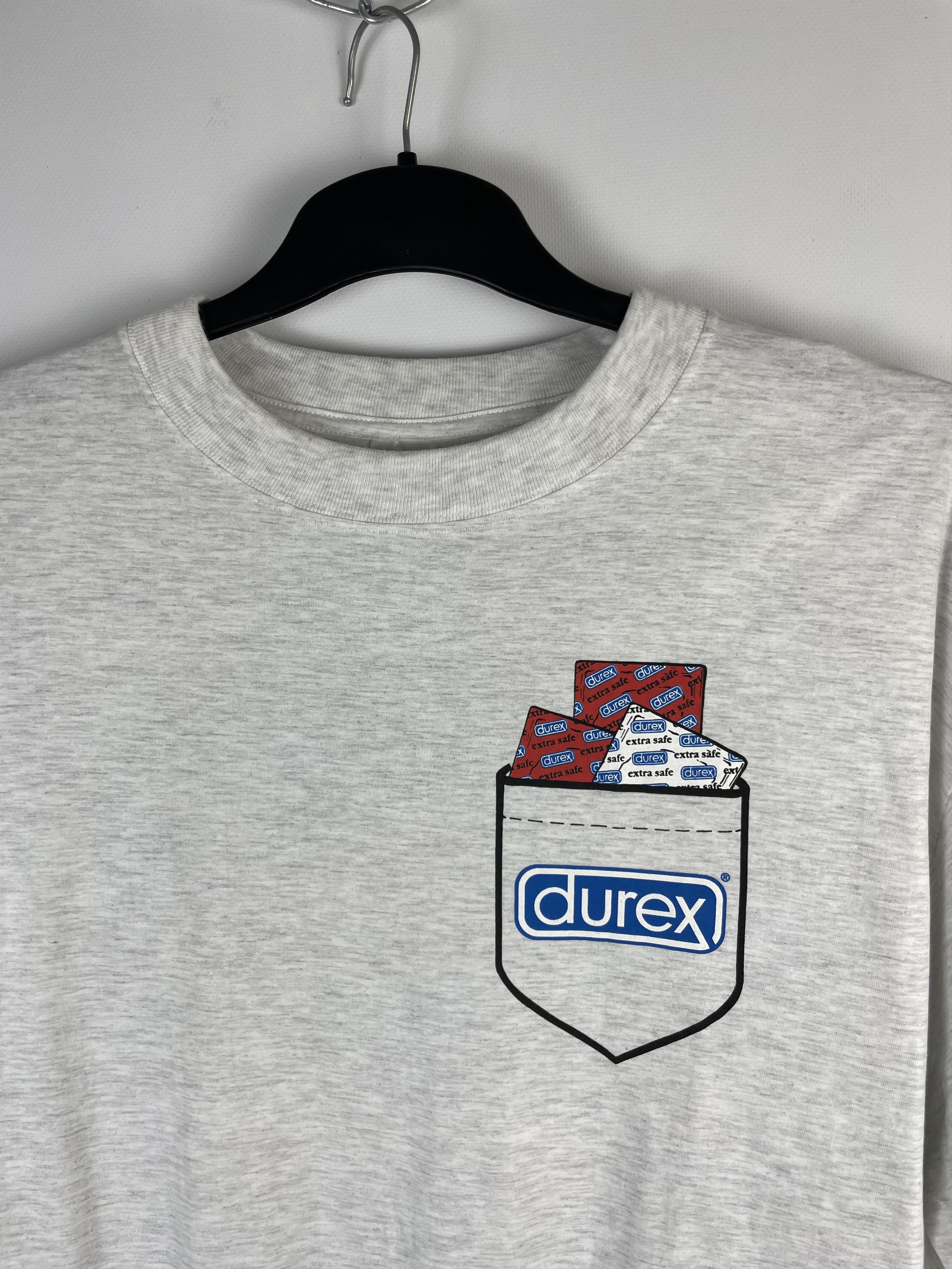 Other Durex vintage t-shirt big logo Size US XL / EU 56 / 4 - 7 Thumbnail