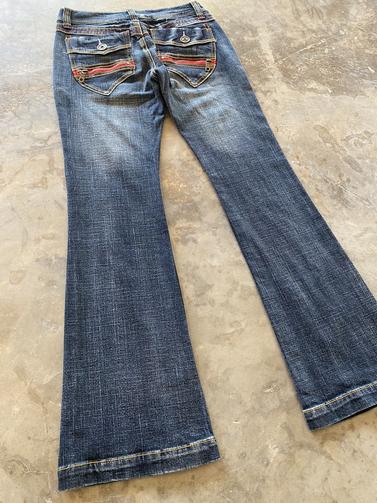 Hysteric Glamour × If Six Was Nine × Le Grande Bleu (L.G.B.) Flare Japanese Chow Flare Denim Size US 28 / EU 44 - 2 Thumbnail