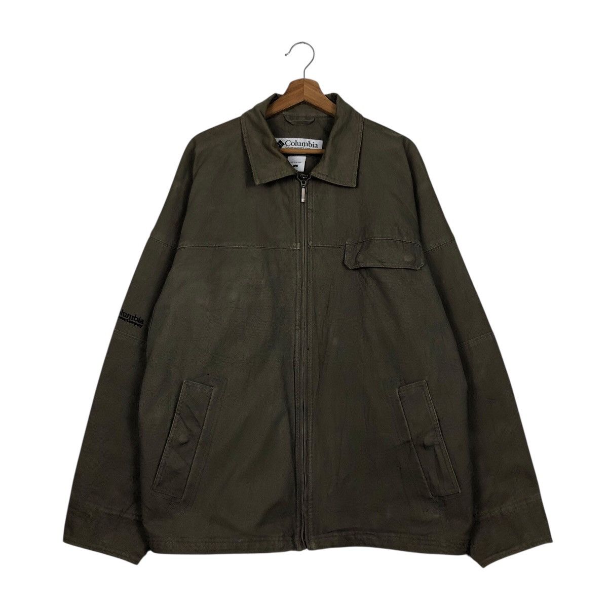 Vintage 📌Vintage Chore Jacket Columbia Company Issey Miyake Size US L / EU 52-54 / 3 - 2 Thumbnail