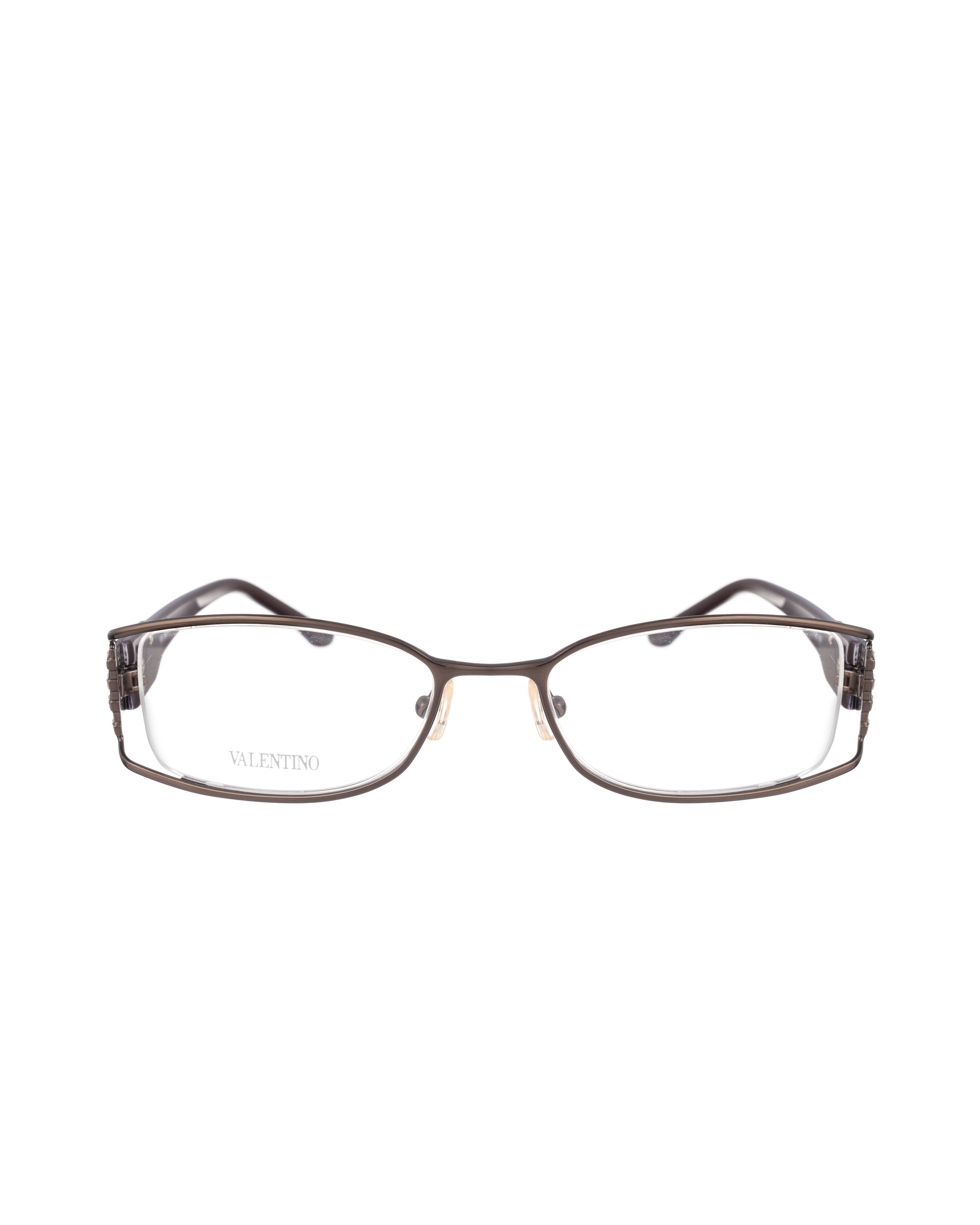 Valentino Valentino 00s Dark Grey Violet Glasses with Gems Size ONE SIZE - 2 Thumbnail