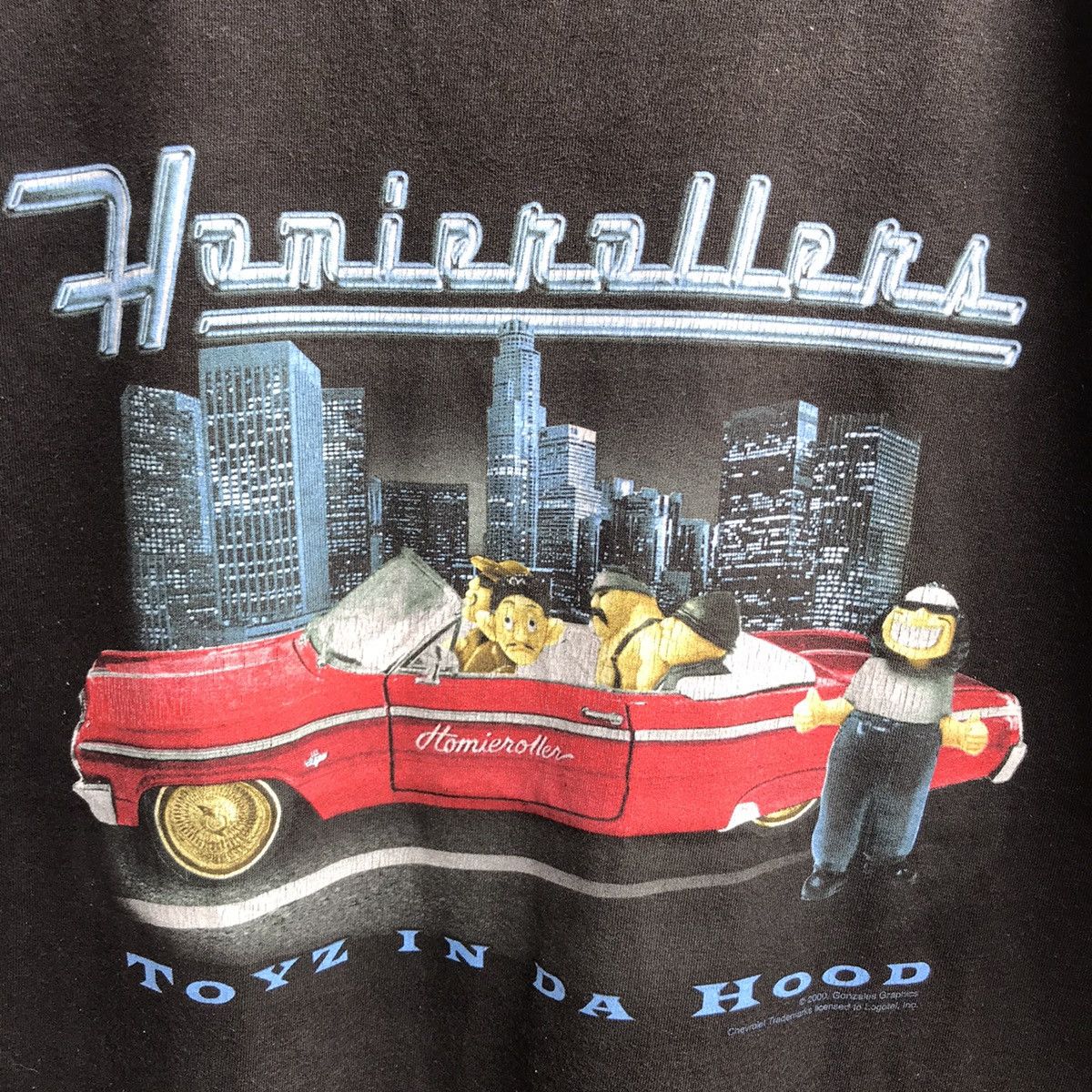 Homies × Vintage Vintage HOMIES hiphop tee Size US L / EU 52-54 / 3 - 3 Thumbnail