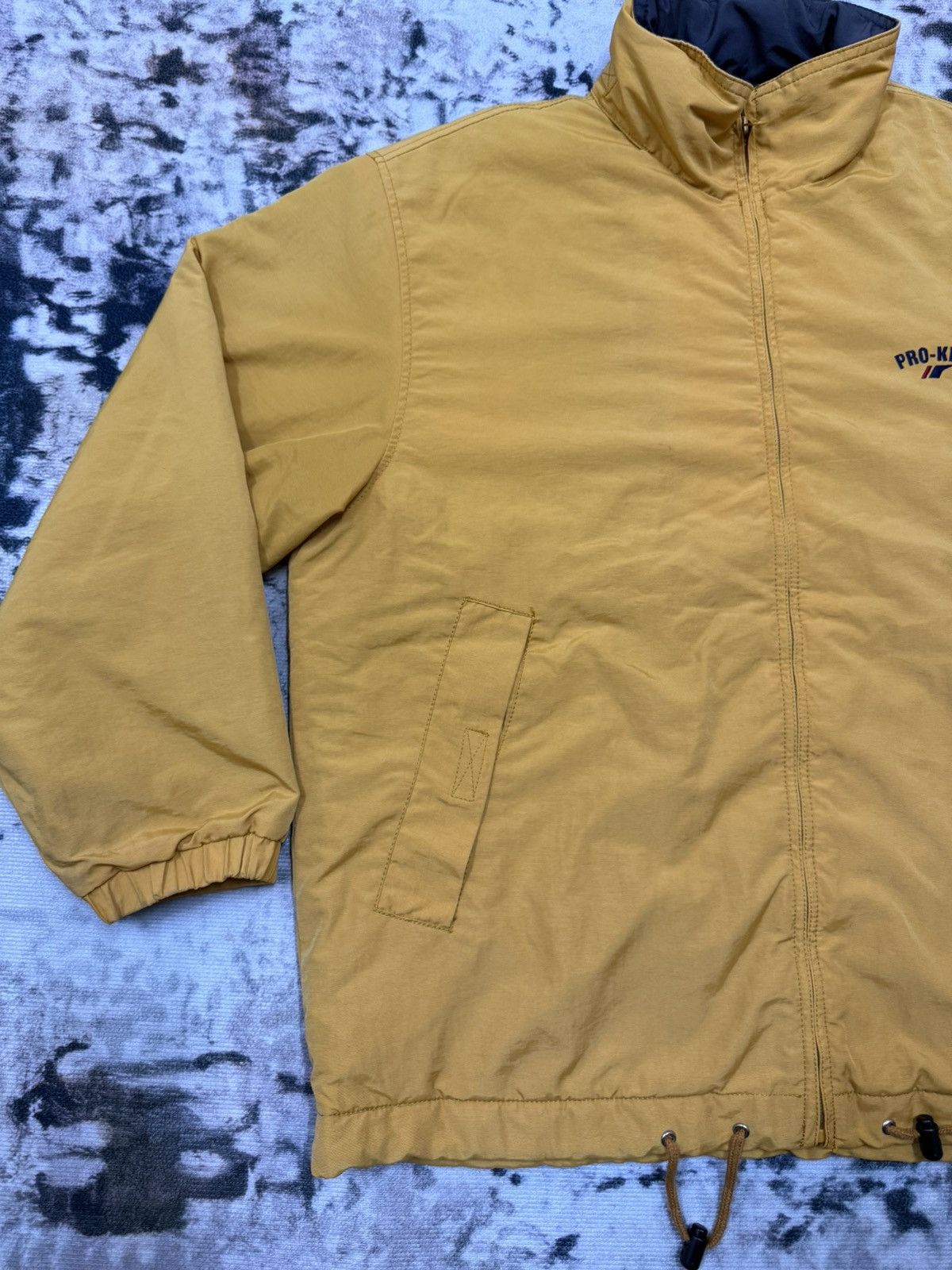 Pro-Keds × Vintage Vintage 90s Pro Keds Bomber Down Jacket Fleece lined Size US XL / EU 56 / 4 - 5 Thumbnail