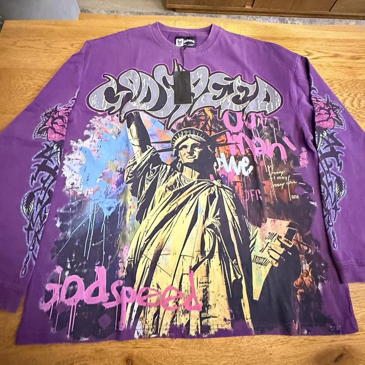 Godspeed GODSPEED “VANDAL” Long Sleeve T‑Shirt - size XL Size US XL / EU 56 / 4 - 1 Thumbnail