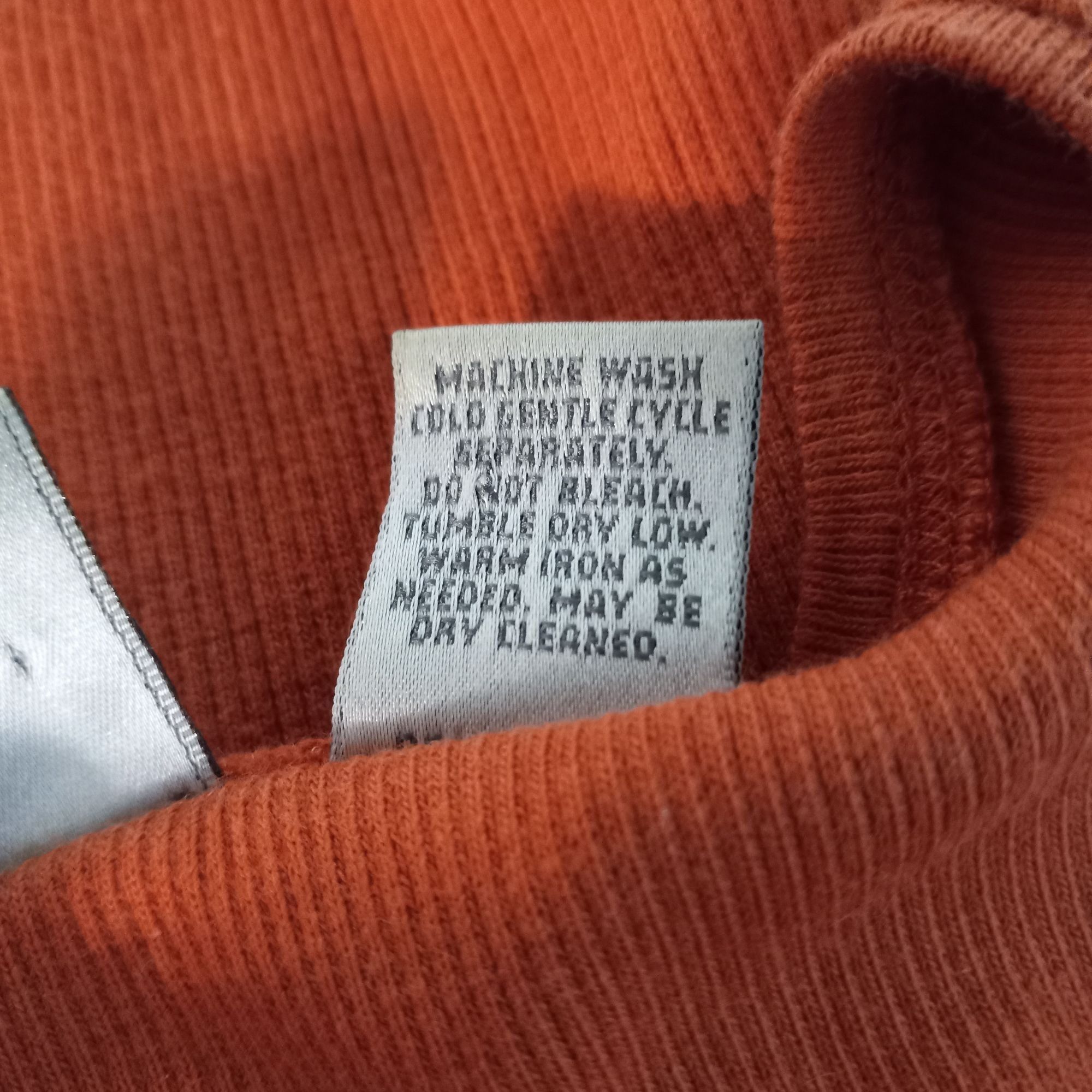 Chicos Chicos Size 1 M Tank Top Orange Sleeveless Ribbed Cotton Ble Size M / US 6-8 / IT 42-44 - 2 Thumbnail