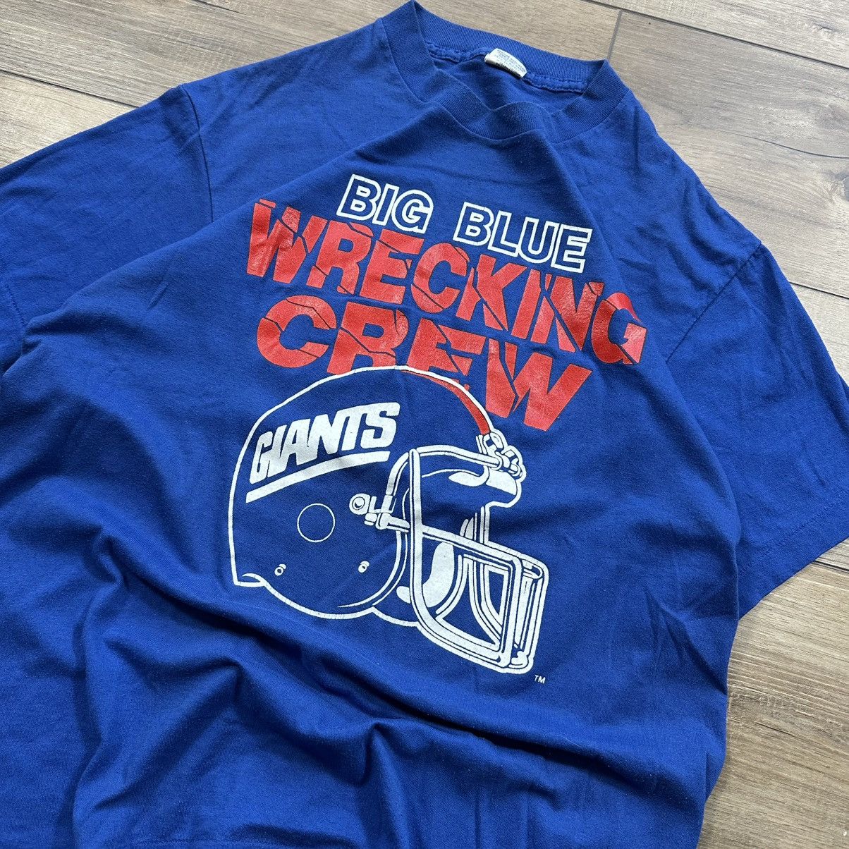 NFL Vintage 1980s Trench NFL New York Giants Graphic Tee Size US M / EU 48-50 / 2 - 4 Thumbnail
