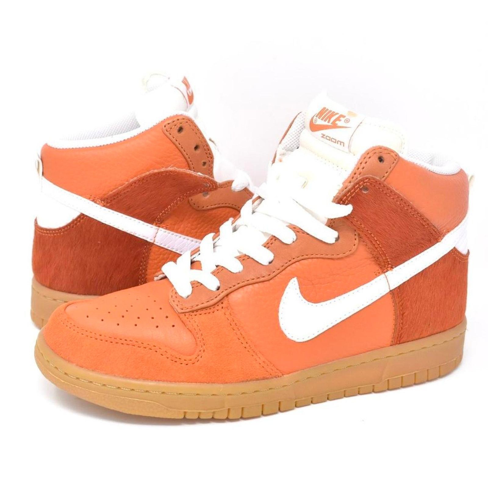 Nike 2008 Nike Dunk High “Pumpkin Orange“ Size US 7.5 / IT 37.5 - 1 Thumbnail