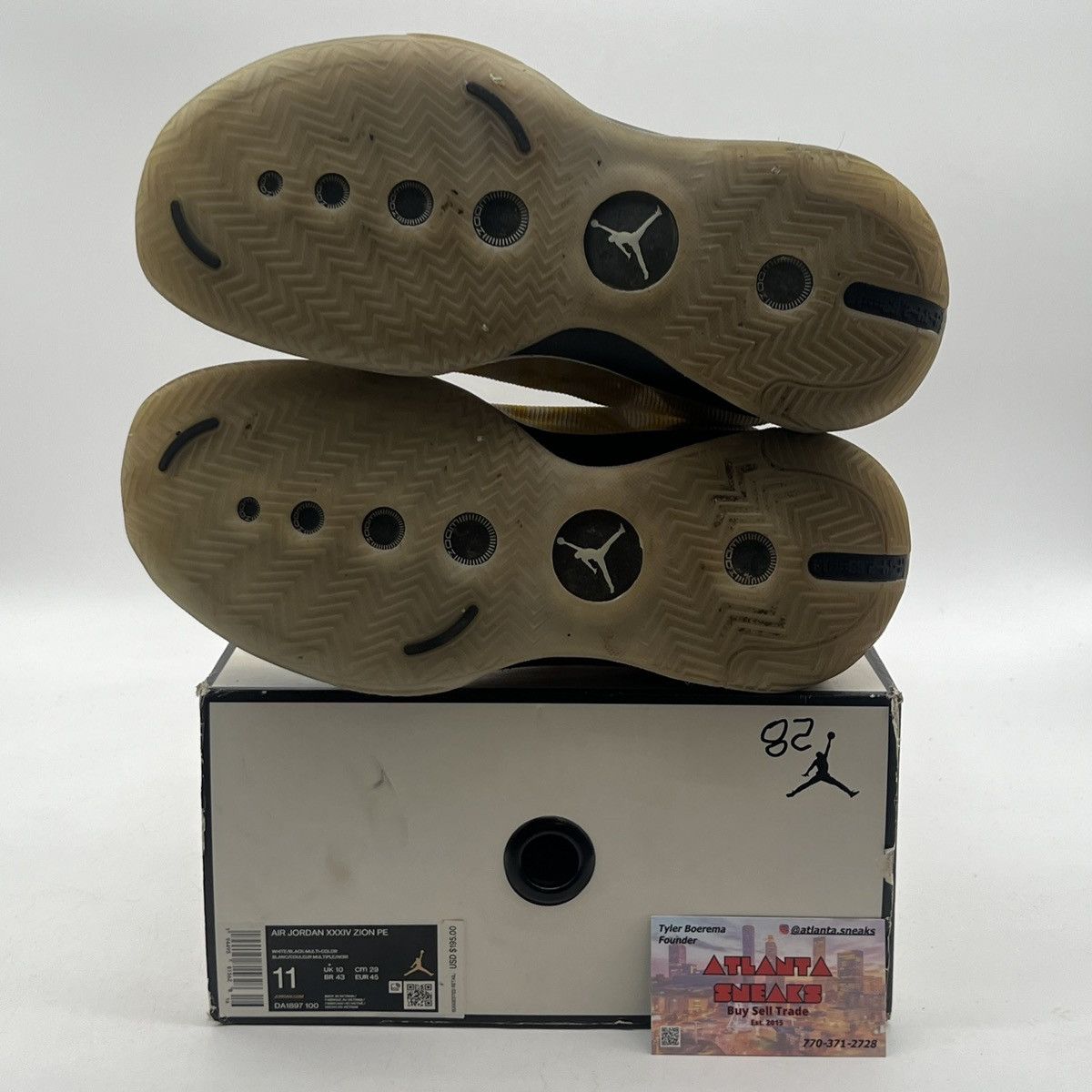 Jordan Brand Zion Williamson x air Jordan 34 Noah Size US 11 / EU 44 - 8 Thumbnail