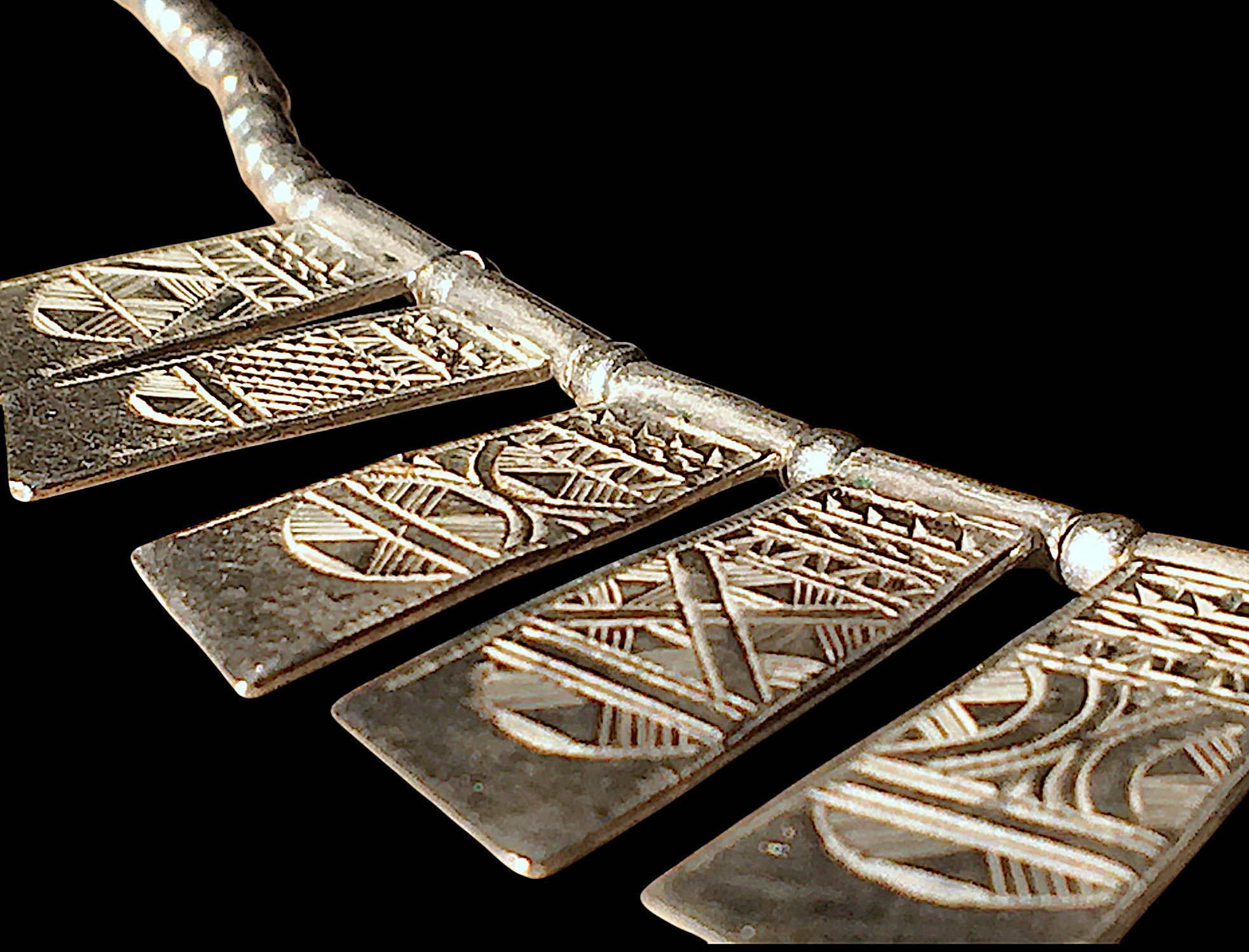 Other Antique Tuareg Necklace in Solid Sterling Silver Size ONE SIZE - 7 Thumbnail