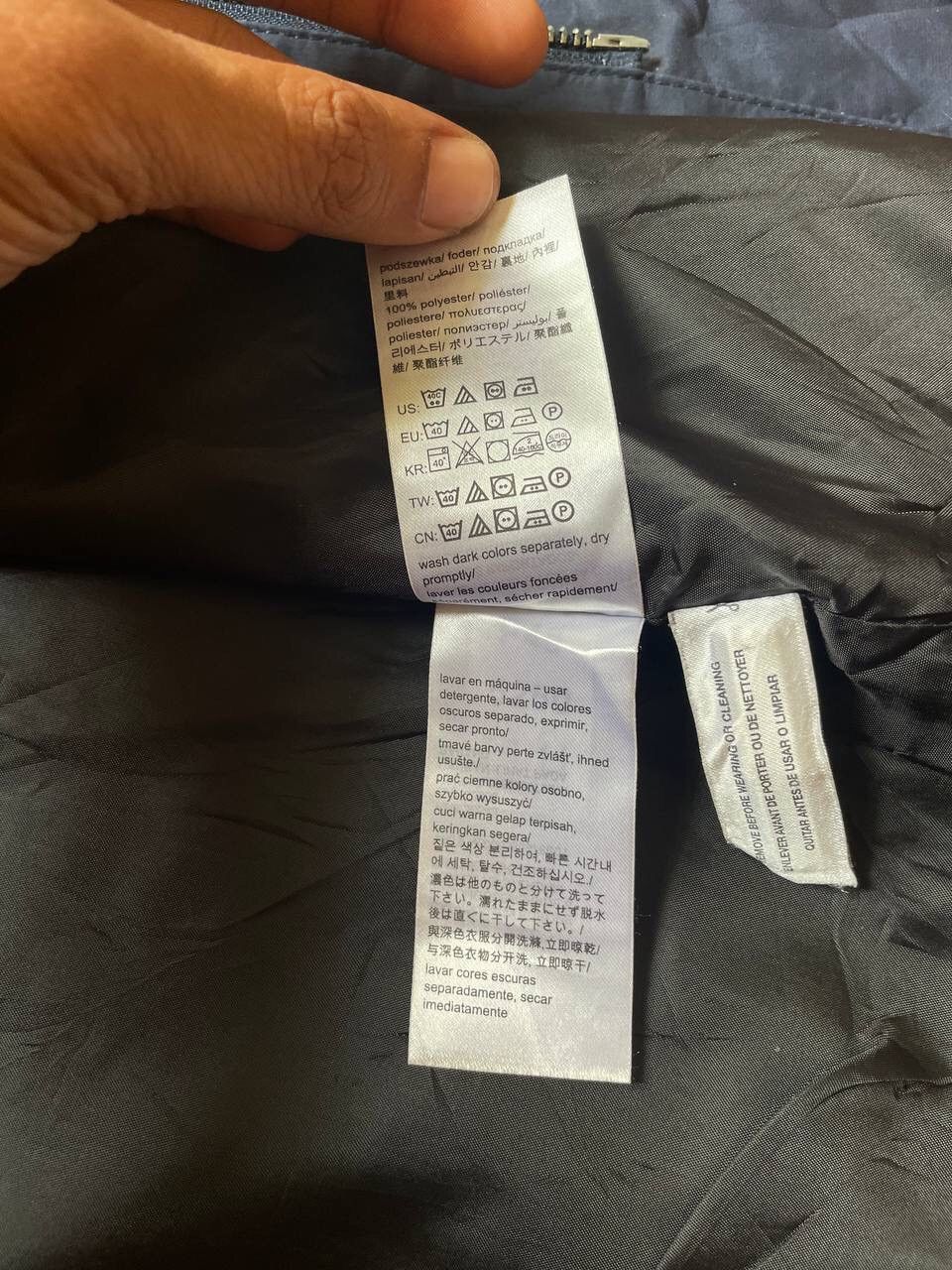 Calvin Klein × Vintage Calvin Klein Casual Parkas Long Coat Jacket Large Size Size US L / EU 52-54 / 3 - 10 Thumbnail