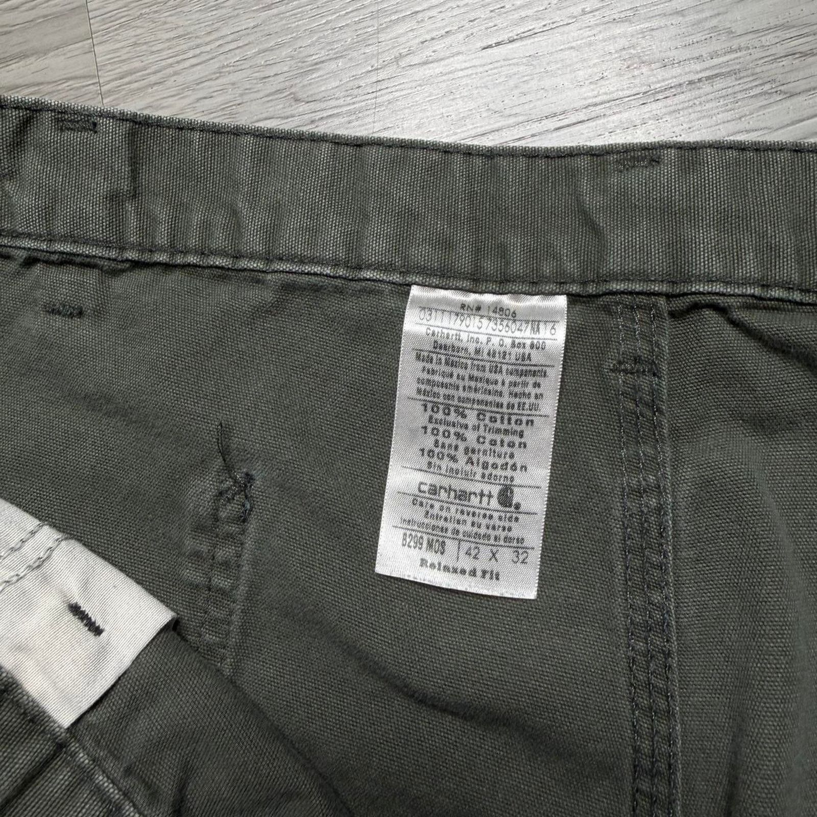 Carhartt Carhartt Relaxed Fit Causal Carpenter Work Pants Size 42x32 Size US 42 / EU 58 - 3 Thumbnail