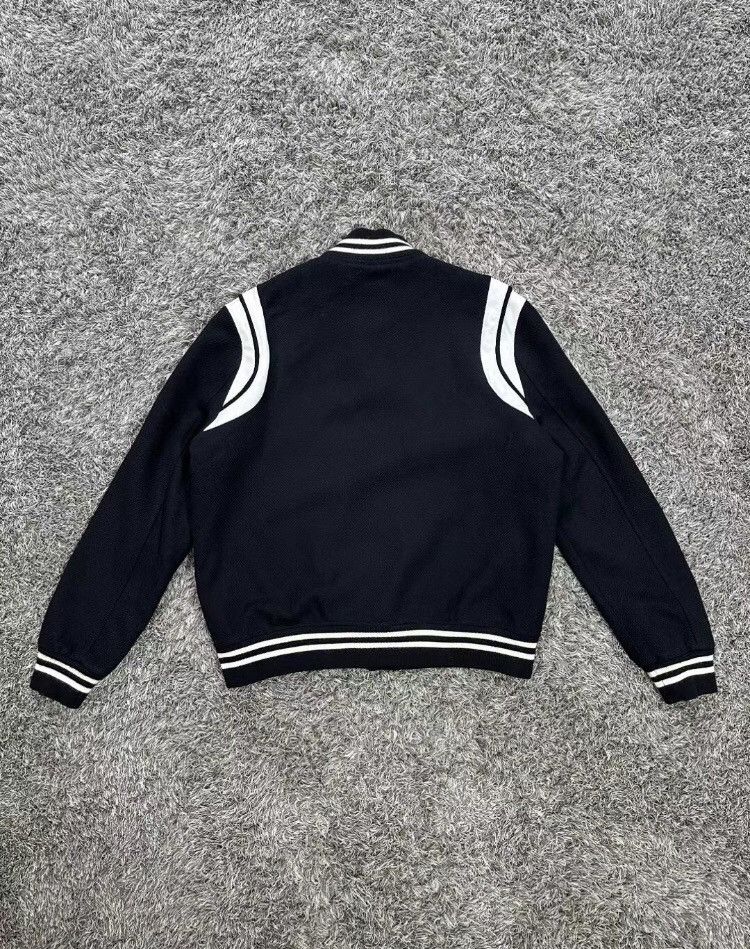 Saint Laurent Paris × Yves Saint Laurent Saint Laurent new black and white baseball jacket Size US L / EU 52-54 / 3 - 2 Thumbnail