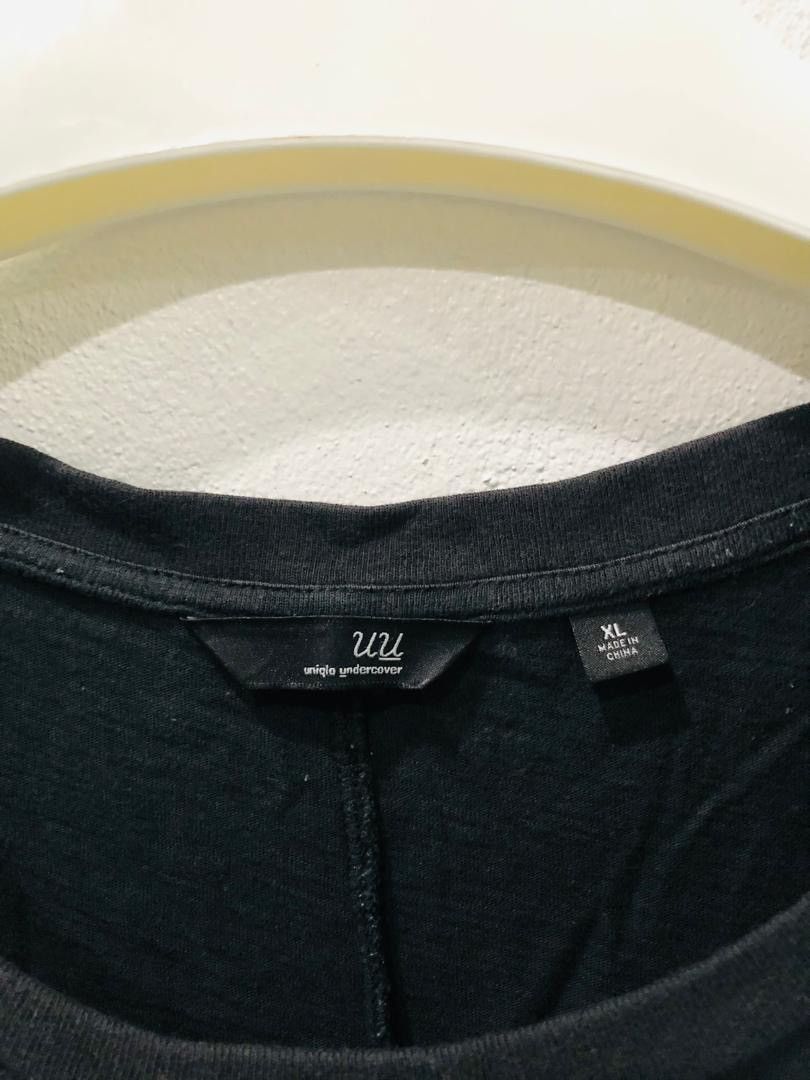 Undercover × Uniqlo UNIQLO X UNDERCOVER Black Tee Size US XL / EU 56 / 4 - 9 Thumbnail