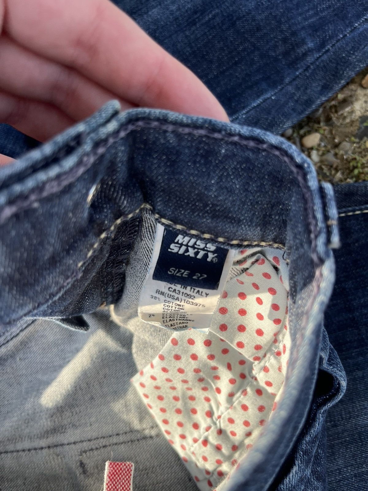 Miss Sixty × Vintage Vintage Y2k Miss sixty Jeans Size 27" / US 4 / IT 40 - 5 Thumbnail