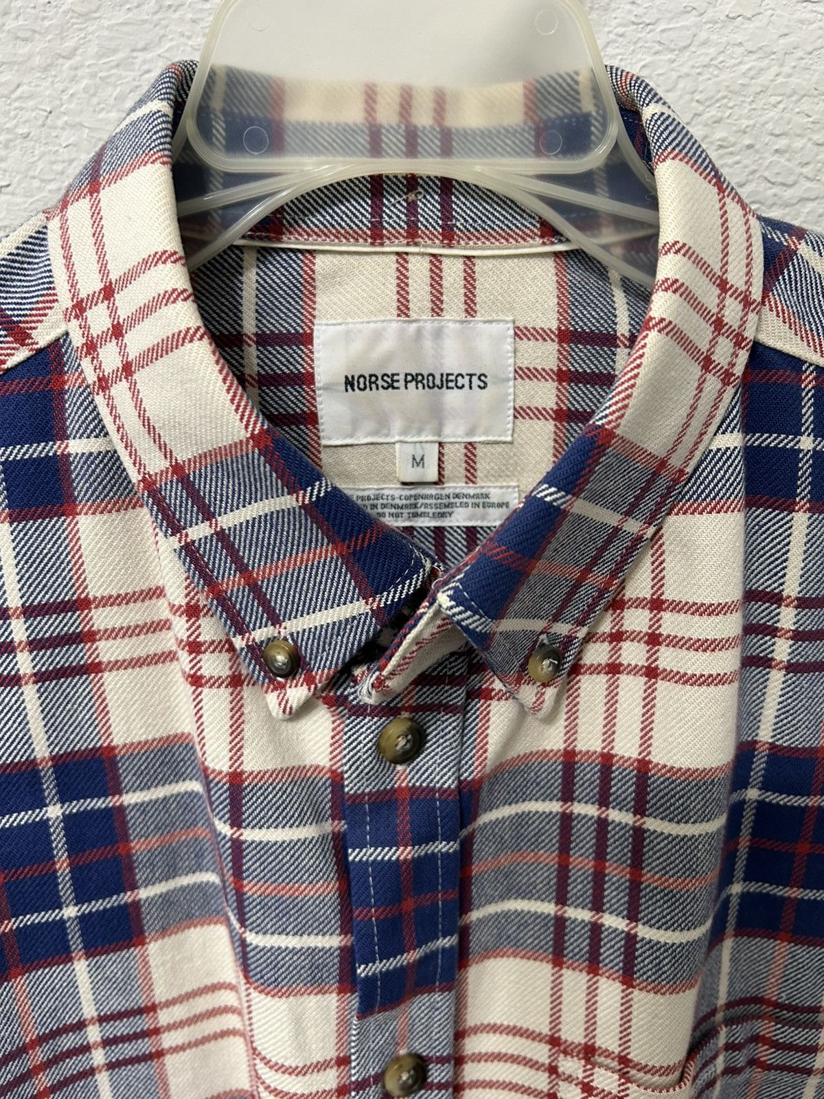 Norse Projects Norse Projects Anton Plaid Shirt Size US M / EU 48-50 / 2 - 2 Thumbnail