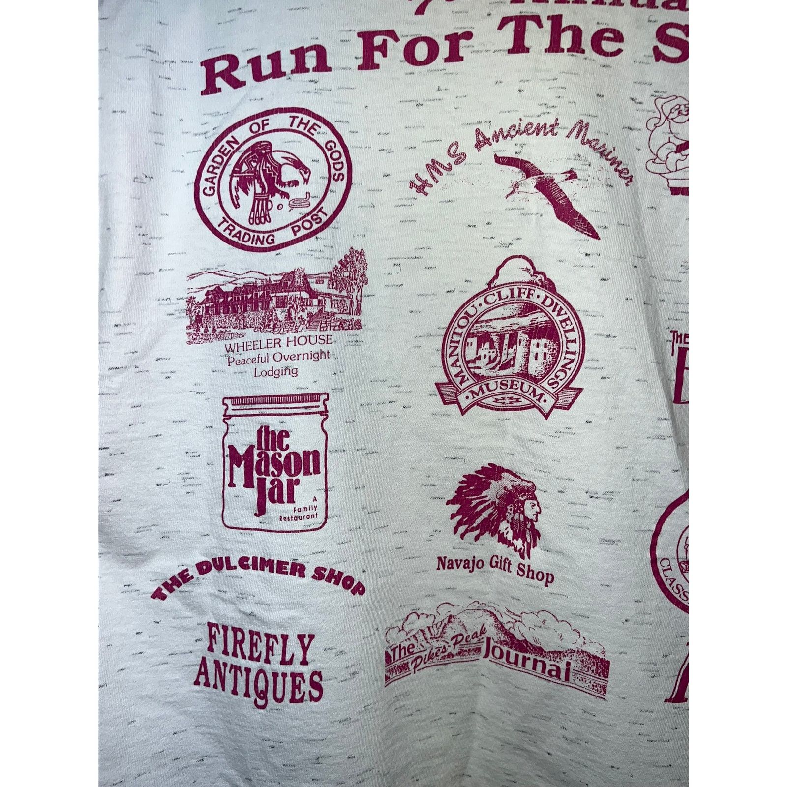 Vintage Vintage Manitou Springs Shirt Run For Mineral The Mayors Cup Size US L / EU 52-54 / 3 - 8 Thumbnail