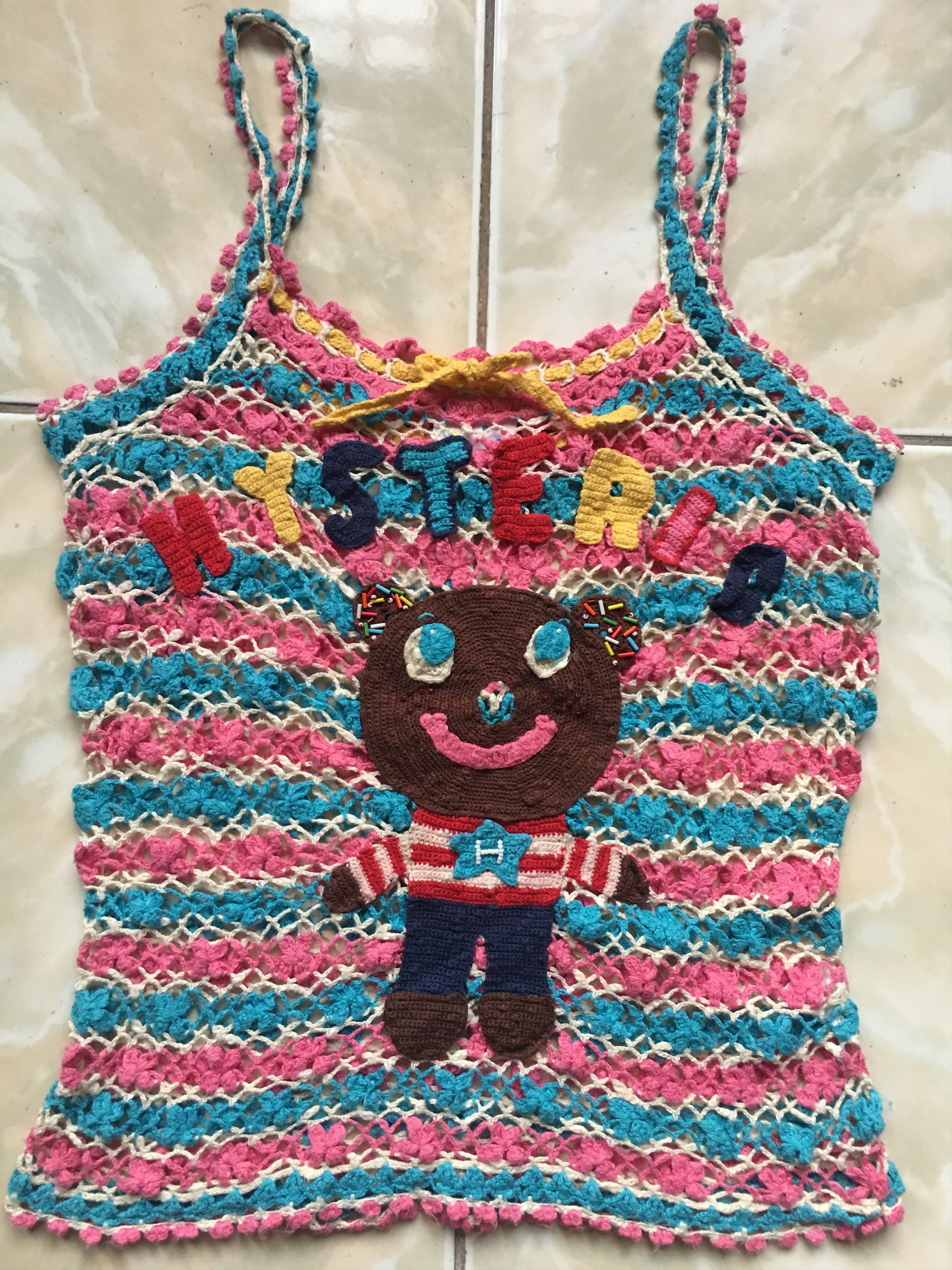 Hysteric Glamour RARE Hysterics x Grunge Pops Knitted Wear Size ONE SIZE - 1 Thumbnail