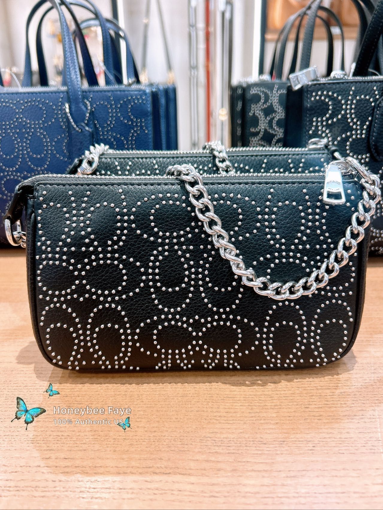 Coach NWT Coach Nolita 19 With Signature Rivets CX262 Size ONE SIZE - 1 Thumbnail